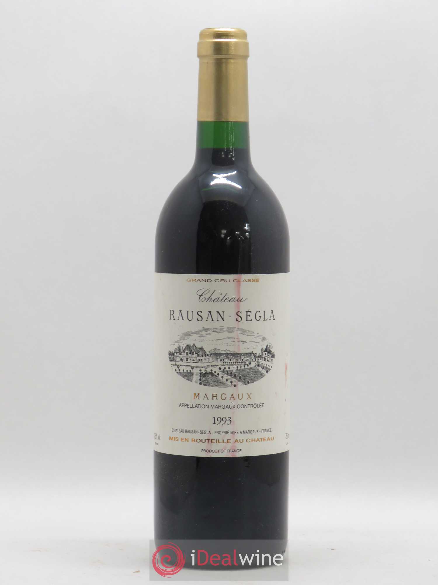 Château Rauzan Ségla Grand Cru Classé 1993 - Lot de 1 bouteille - 0
