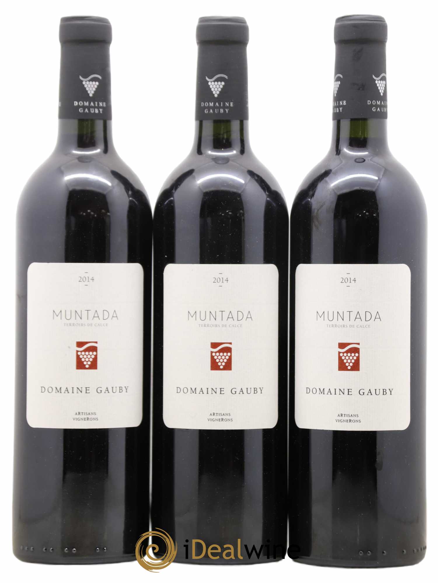 Côtes Catalanes (anciennement Côtes du Roussillon Villages) La Muntada Gauby (Domaine) 2014 - Lot de 3 bouteilles - 0