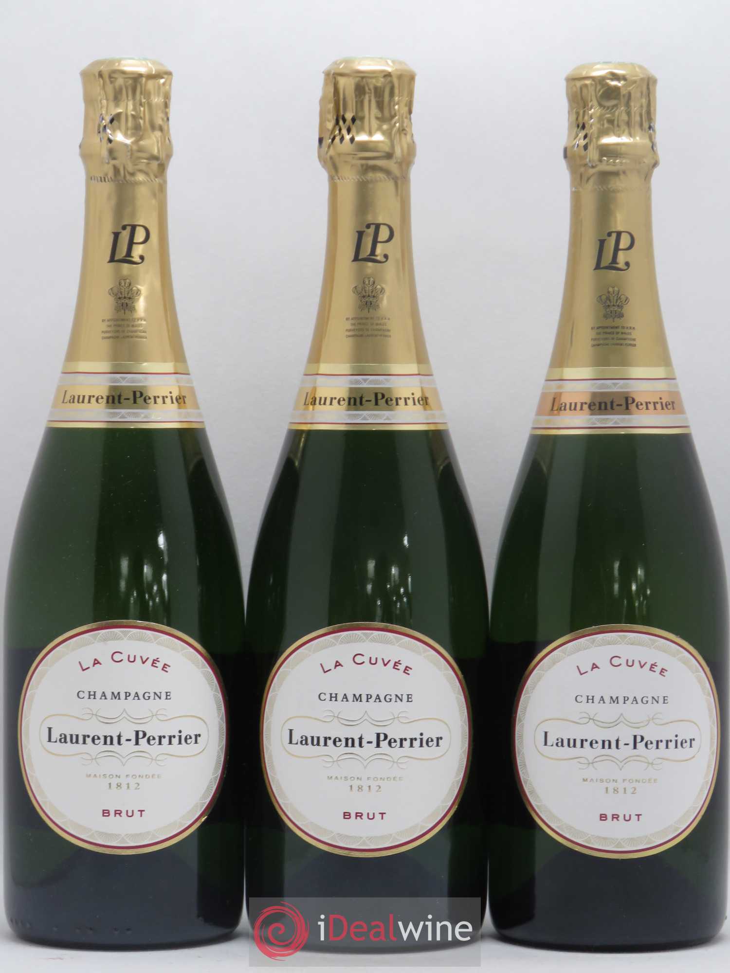 Champagne Laurent Perrier - Lot de 3 bouteilles - 0