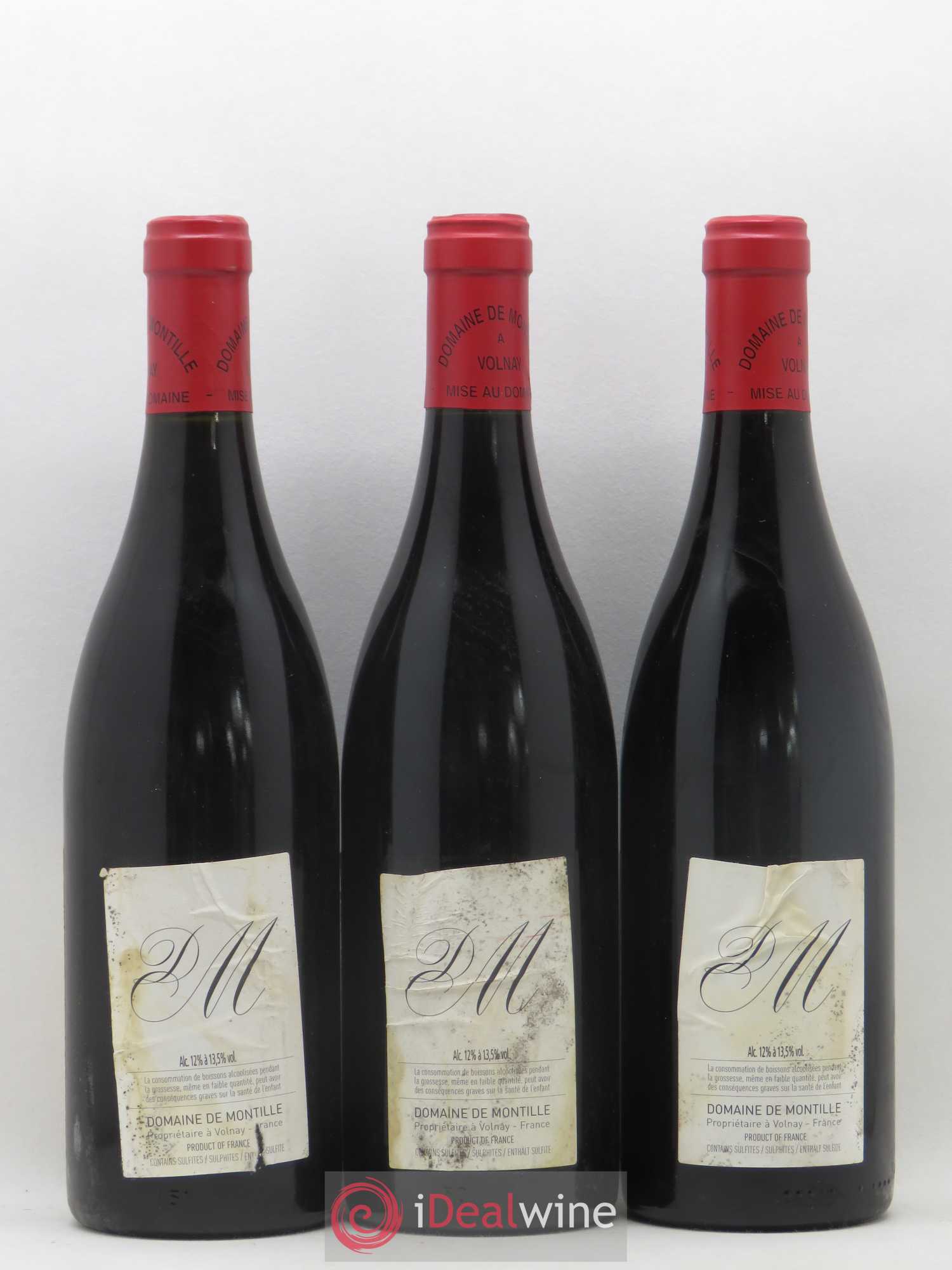 Volnay 1er Cru Les Taillepieds De Montille (Domaine) 2005 - Lot de 3 bouteilles - 1