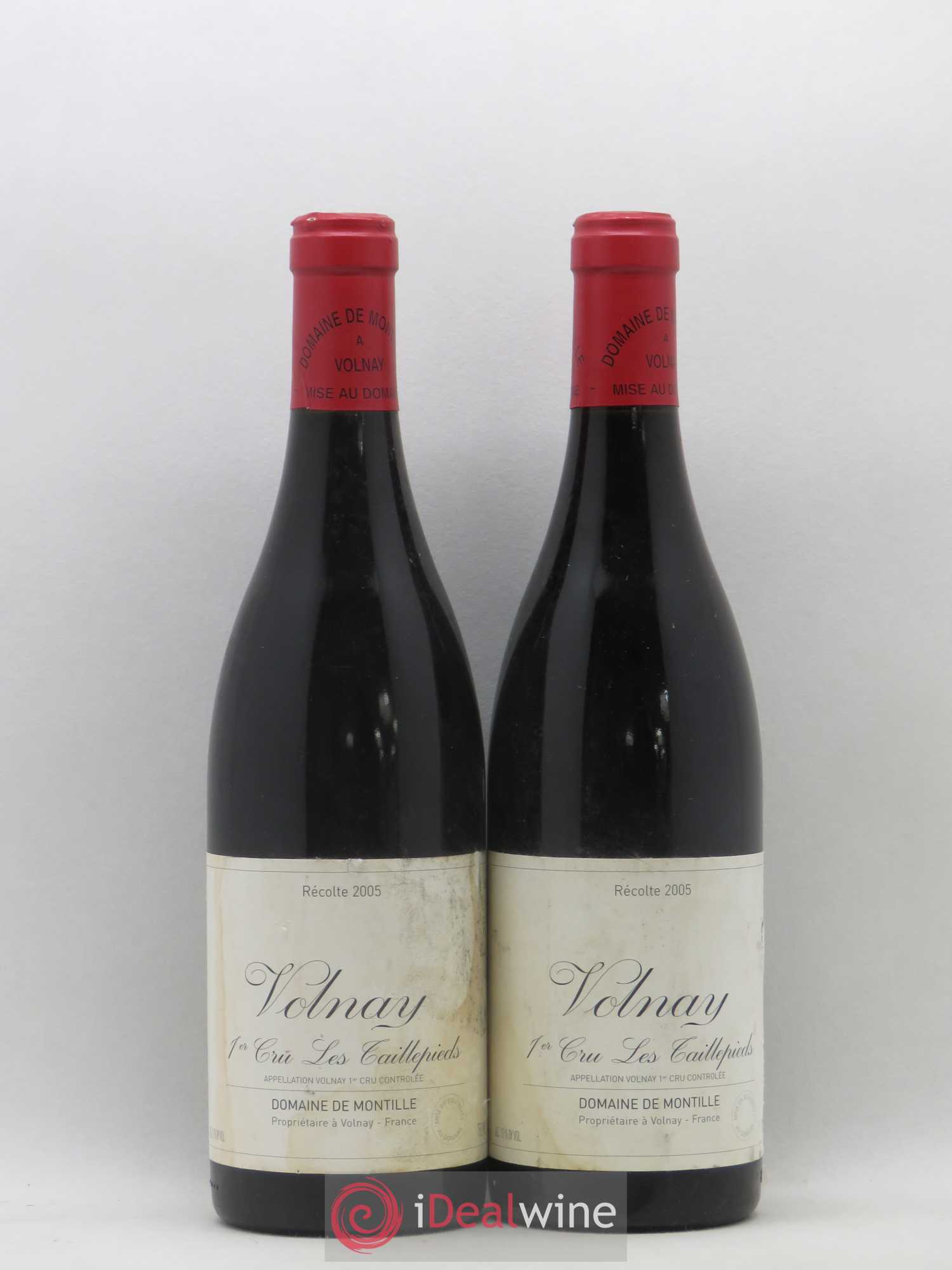 Volnay 1er Cru Les Taillepieds De Montille (Domaine) 2005 - Lot de 2 bouteilles - 0