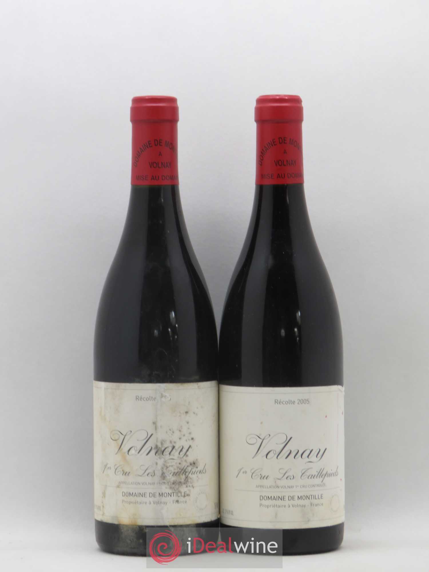 Volnay 1er Cru Les Taillepieds De Montille (Domaine) 2005 - Lot de 2 bouteilles - 0