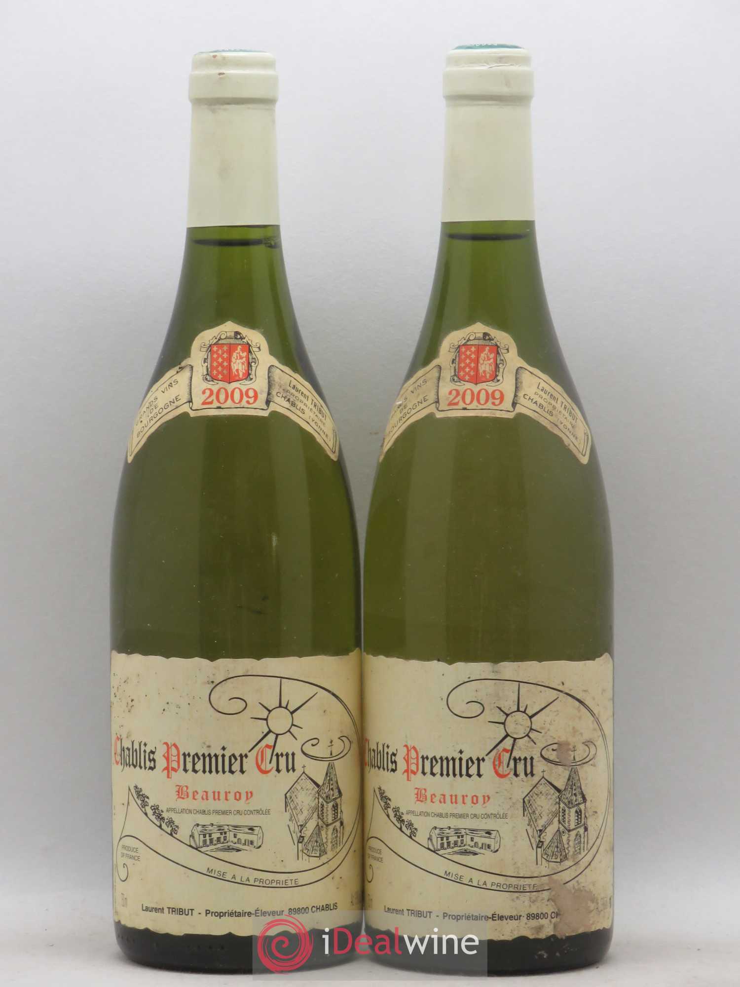 Chablis 1er Cru Beauroy Laurent Tribut 2009 - Lot de 2 bouteilles - 0