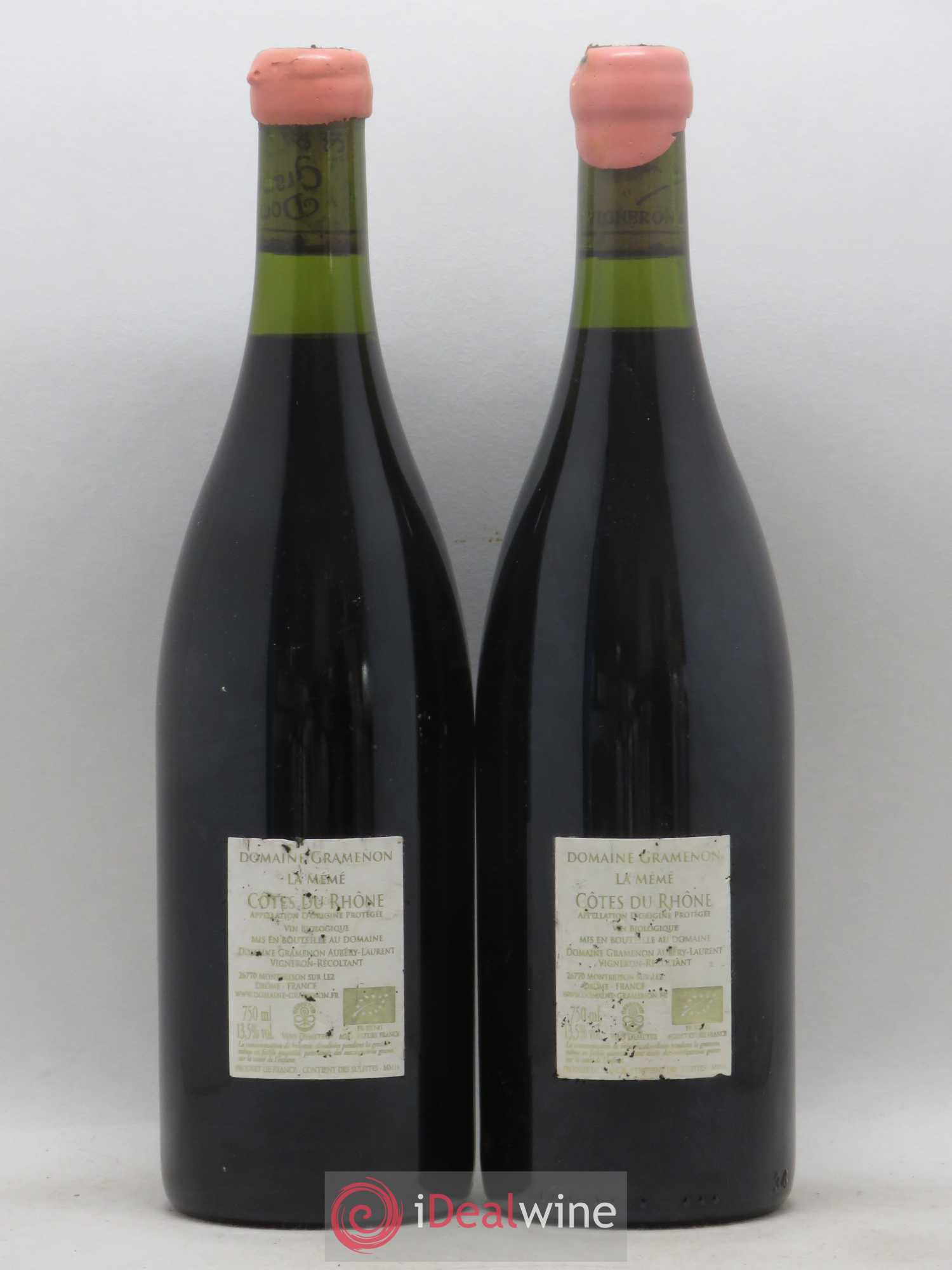 Côtes-du-Rhône La Mémé Ceps Centenaires Gramenon (Domaine) 2014 - Lotto di 2 bottiglie - 1