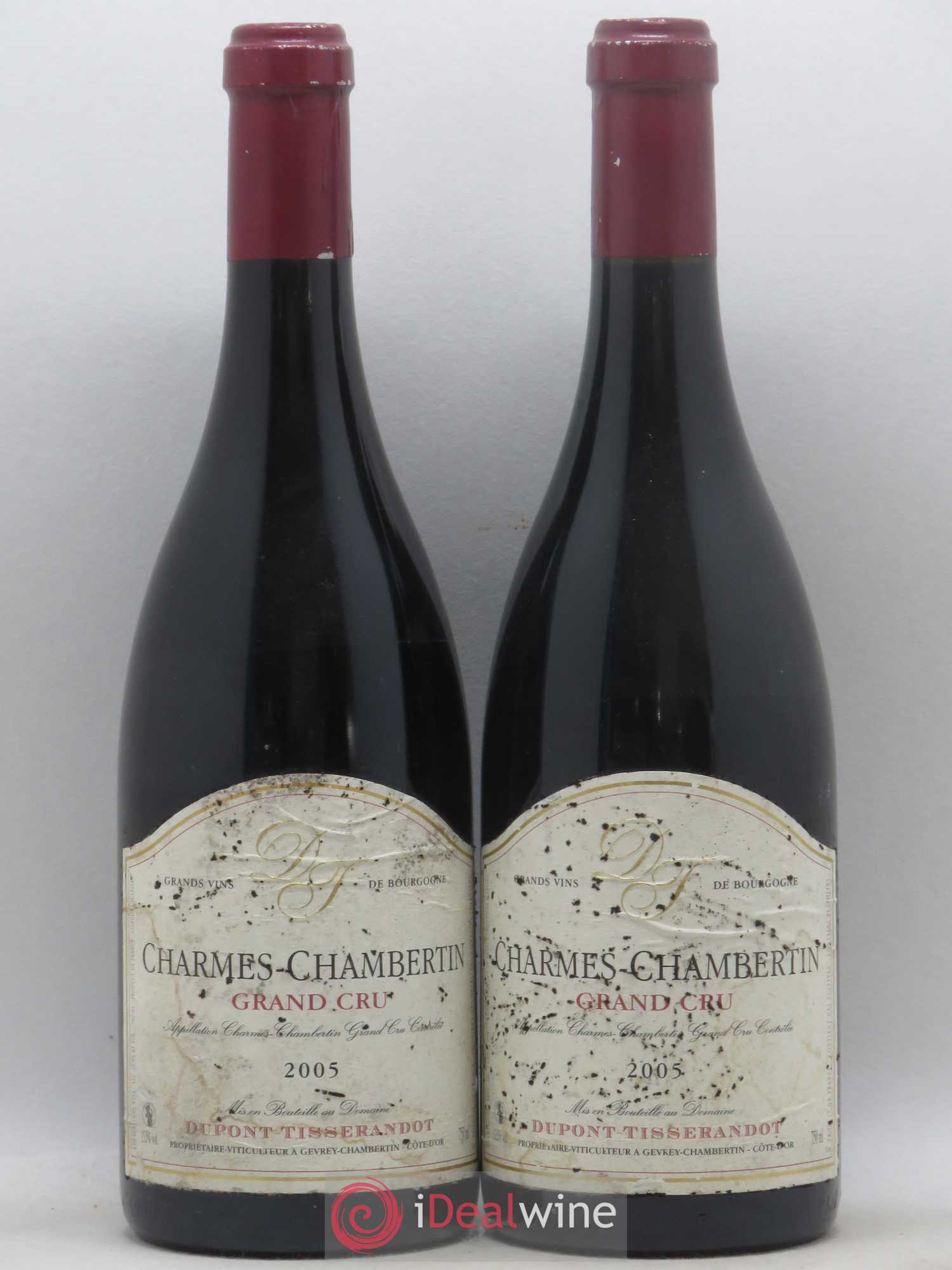 Charmes-Chambertin Grand Cru Dupont-Tisserandot (Domaine) 2005 - Lotto di 2 bottiglie - 0