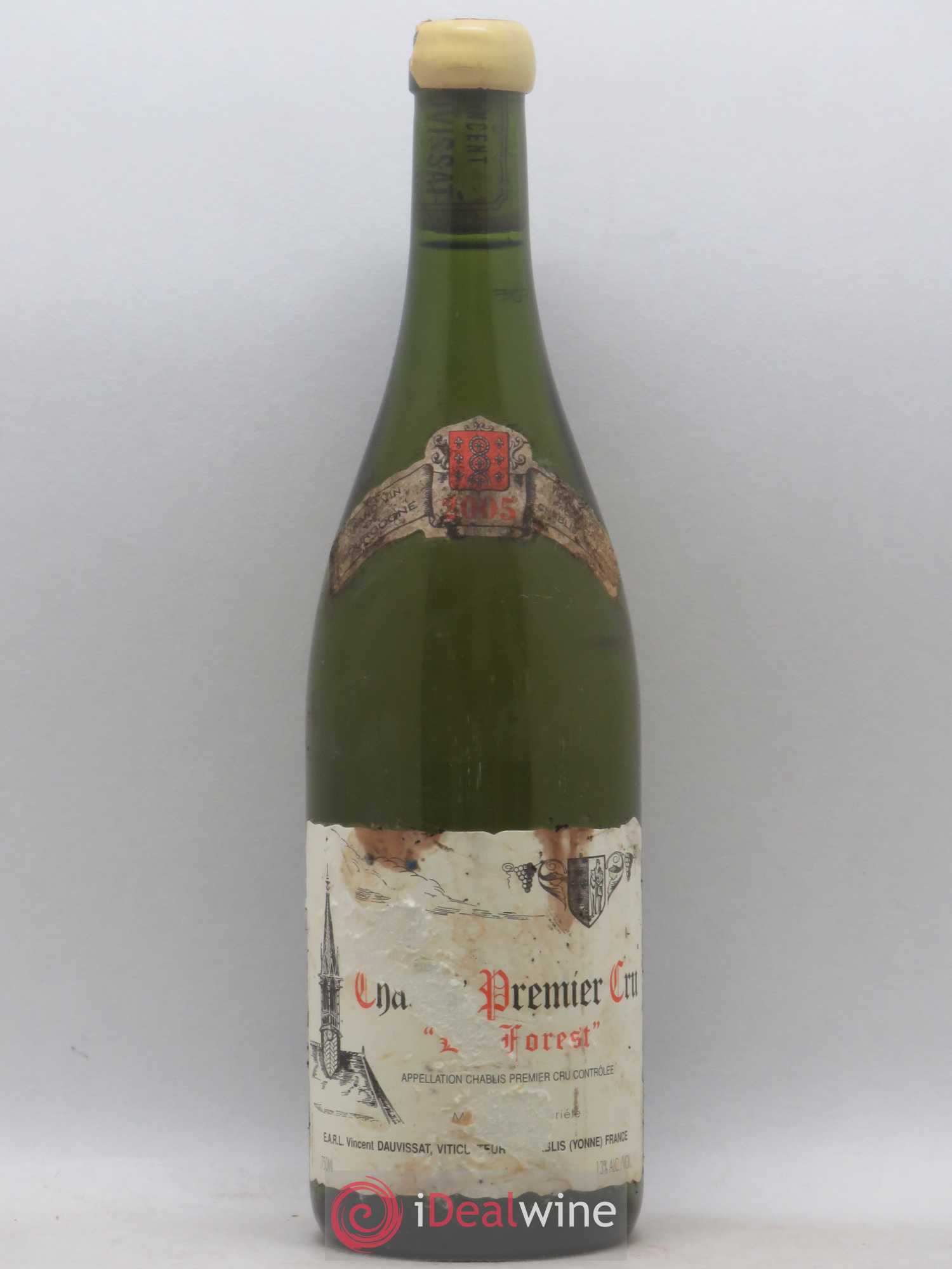 Chablis 1er Cru La Forest Vincent Dauvissat (Domaine) 2005 - Lot de 1 bouteille - 0