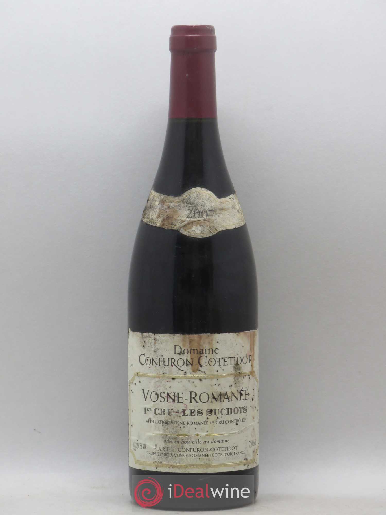 Vosne-Romanée 1er Cru Les Suchots Confuron-Cotetidot 2007 - Lot de 1 bouteille - 0