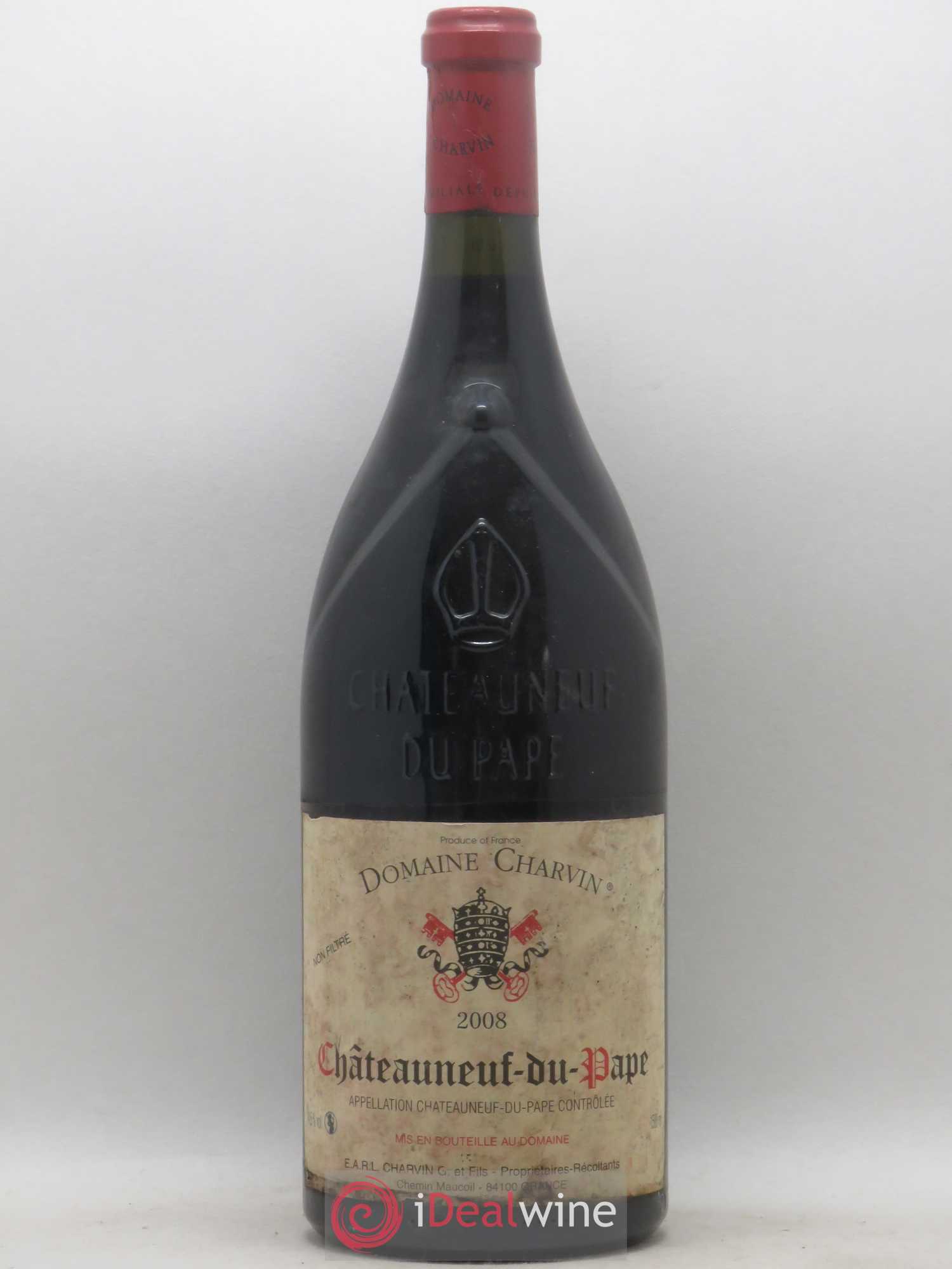 Châteauneuf-du-Pape Charvin (Domaine) 2008 - Lot de 1 magnum - 0