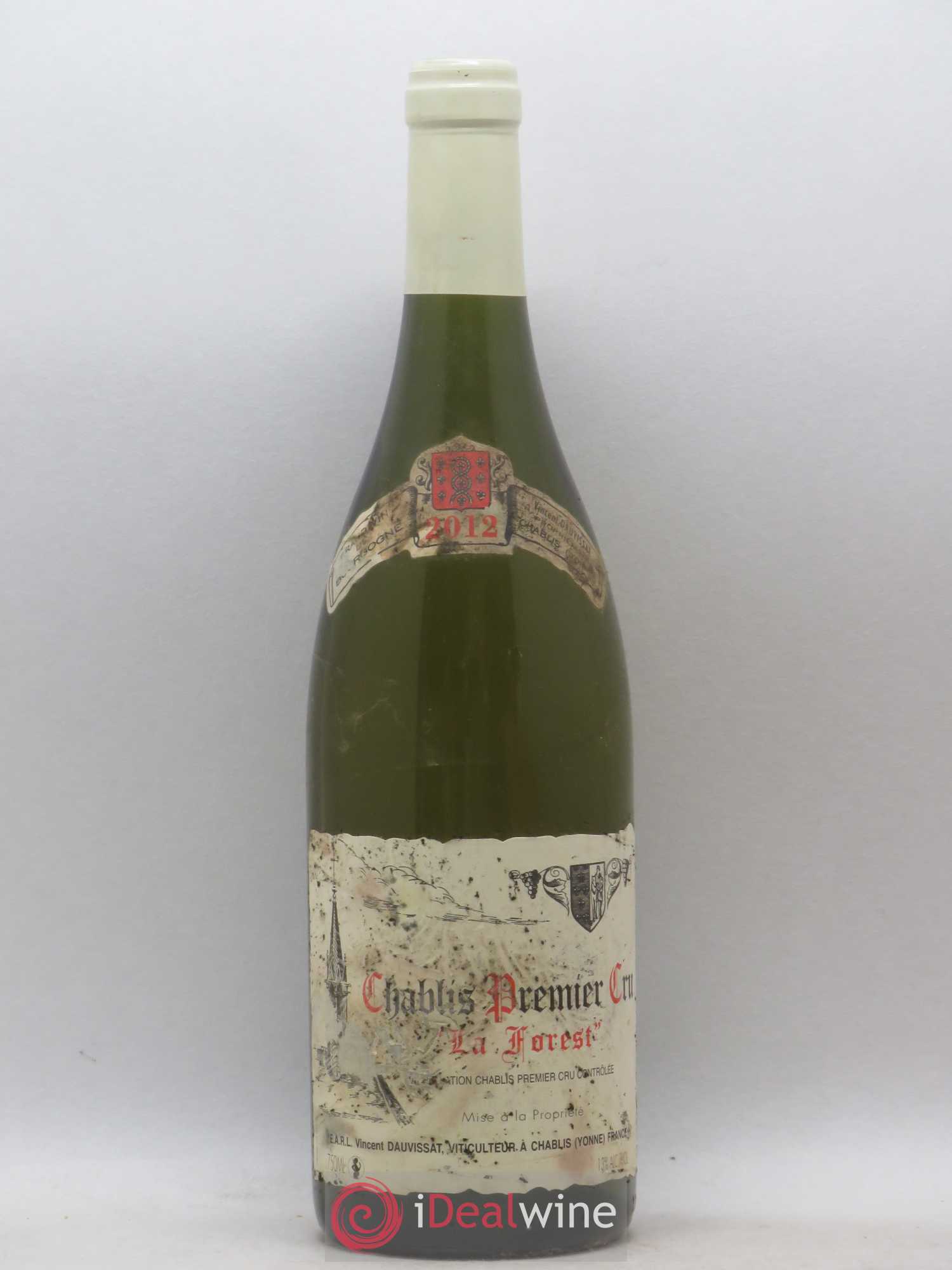 Chablis 1er Cru La Forest Vincent Dauvissat (Domaine) 2012 - Lot de 1 bouteille - 0