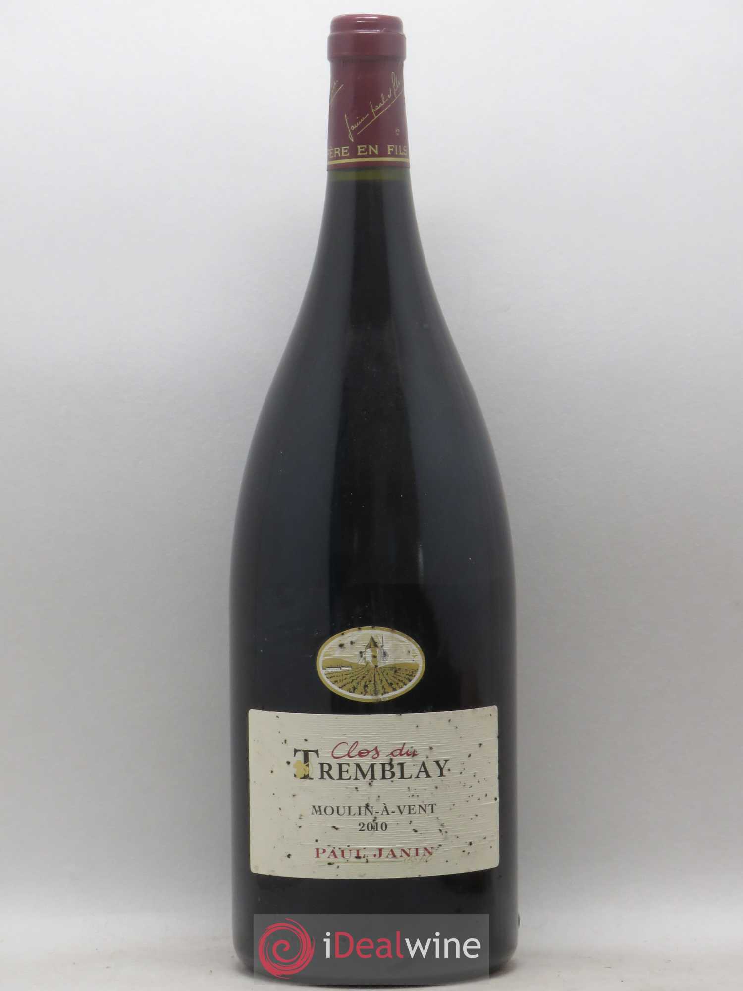 Moulin-à-Vent Clos du Tremblay Paul Janin (Domaine) 2010 - Lot de 1 magnum - 0
