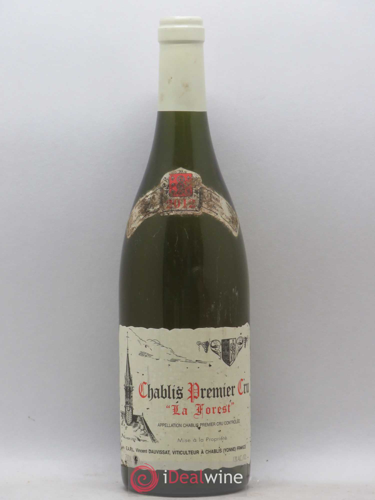 Chablis 1er Cru La Forest Vincent Dauvissat (Domaine) 2012 - Lot de 1 bouteille - 0