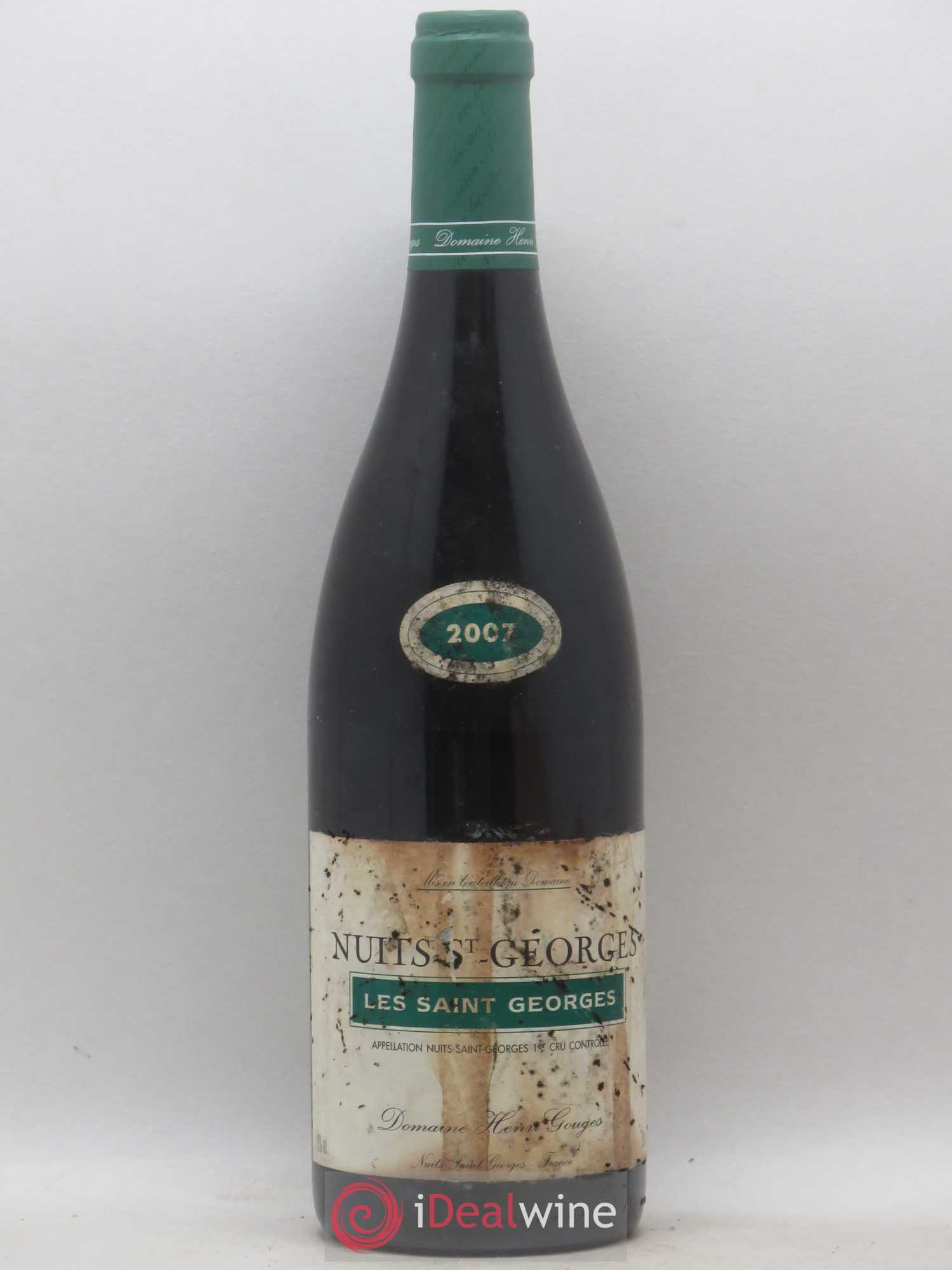 Nuits-Saint-Georges 1er Cru Les Saints Georges Henri Gouges 2007 - Lot de 1 bouteille - 0