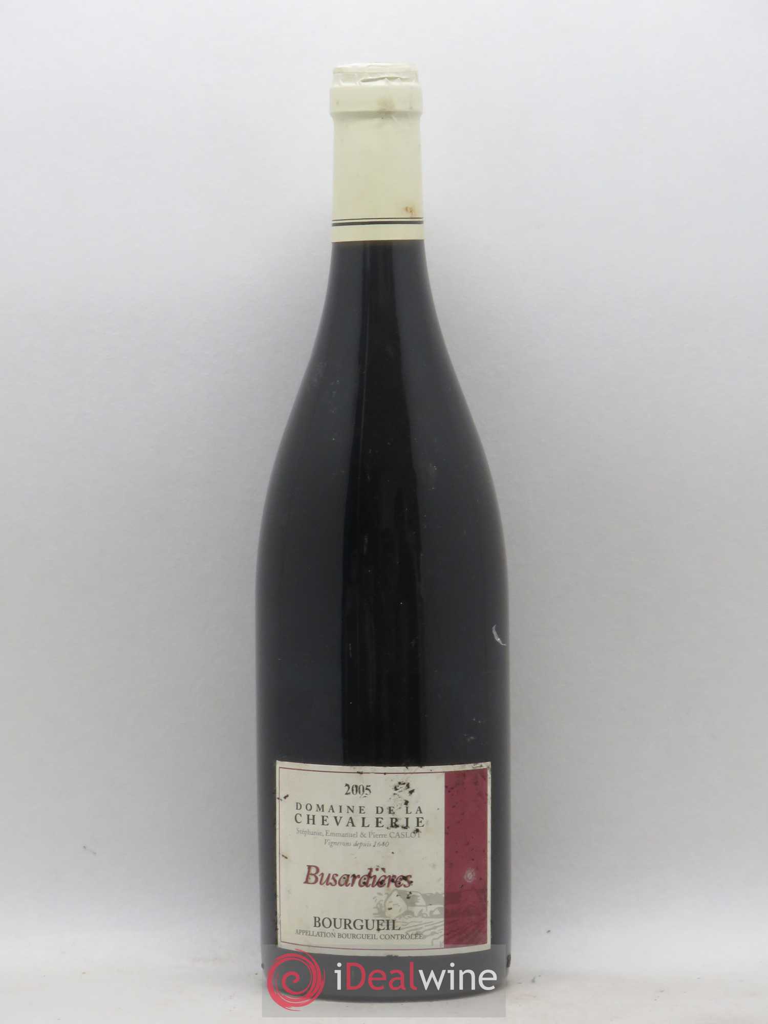 Bourgueil Busardières Domaine de la Chevalerie 2005 - Lot de 1 bouteille - 0