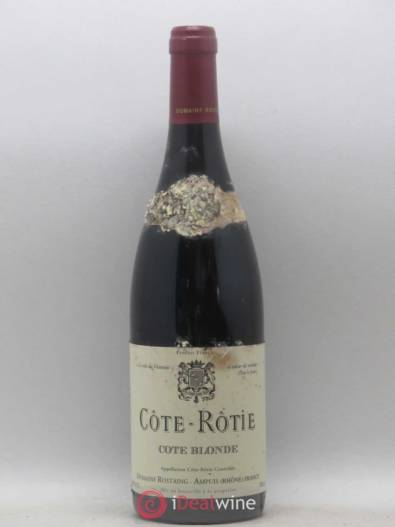 Côte-Rôtie Côte Blonde René Rostaing 2012 - Lotto di 1 bottiglia - 0