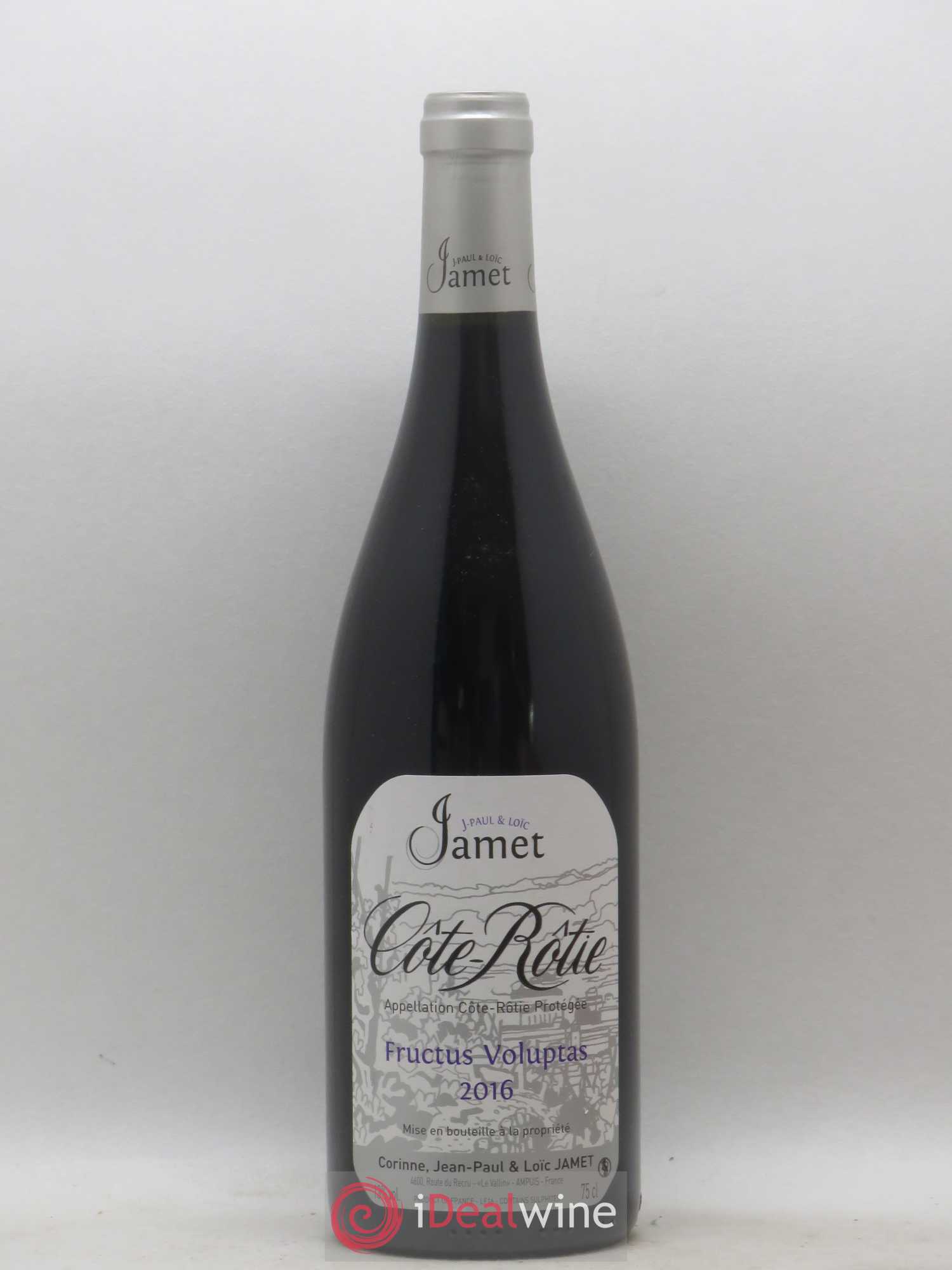 Côte-Rôtie Fructus Voluptas Jamet (Domaine) 2016 - Lot de 1 bouteille - 0