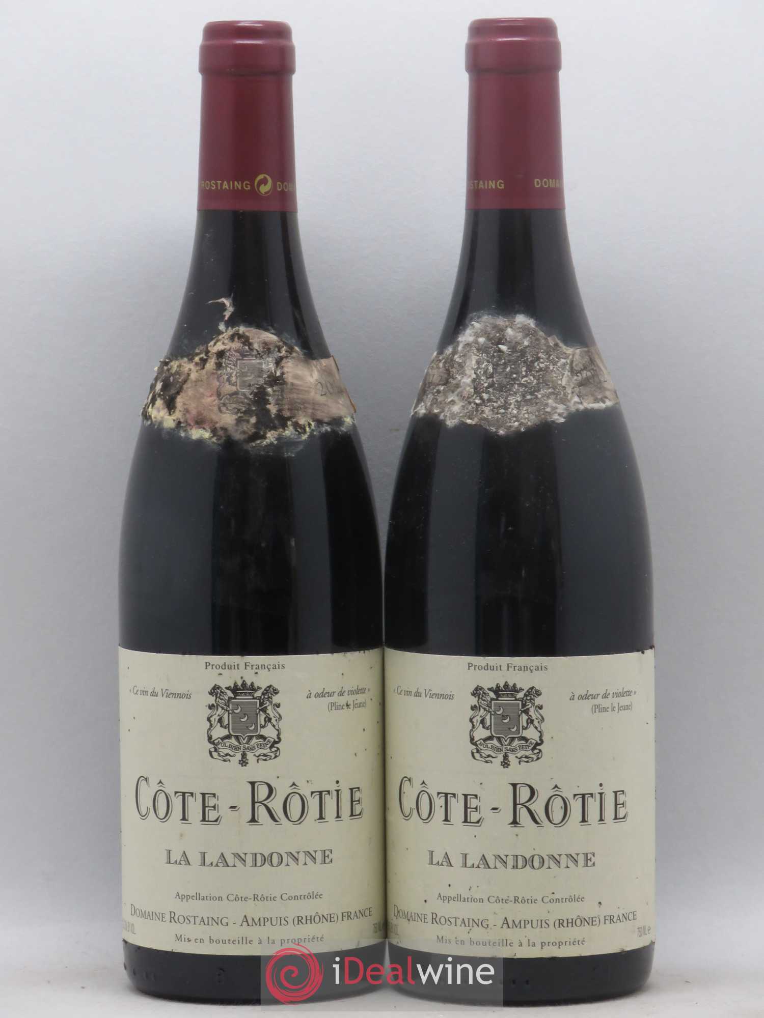 Côte-Rôtie La Landonne René Rostaing 2012 - Lot of 2 bottles - 0