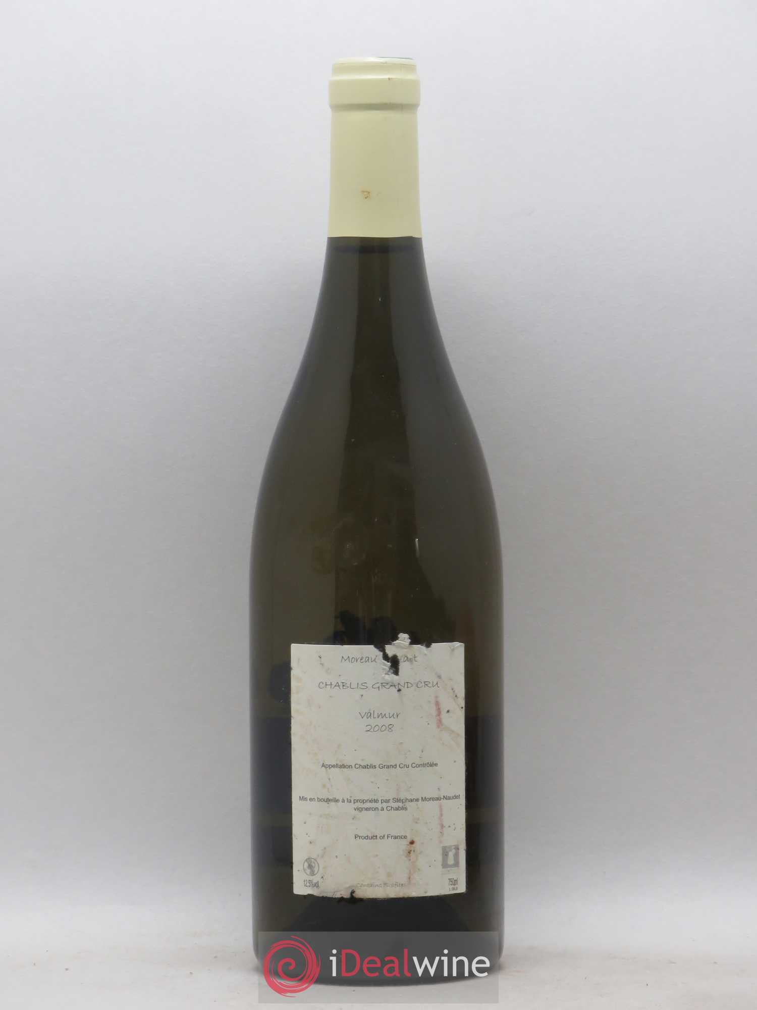 Chablis Grand Cru Valmur Domaine Moreau-Naudet 2008 - Lot de 1 bouteille - 1