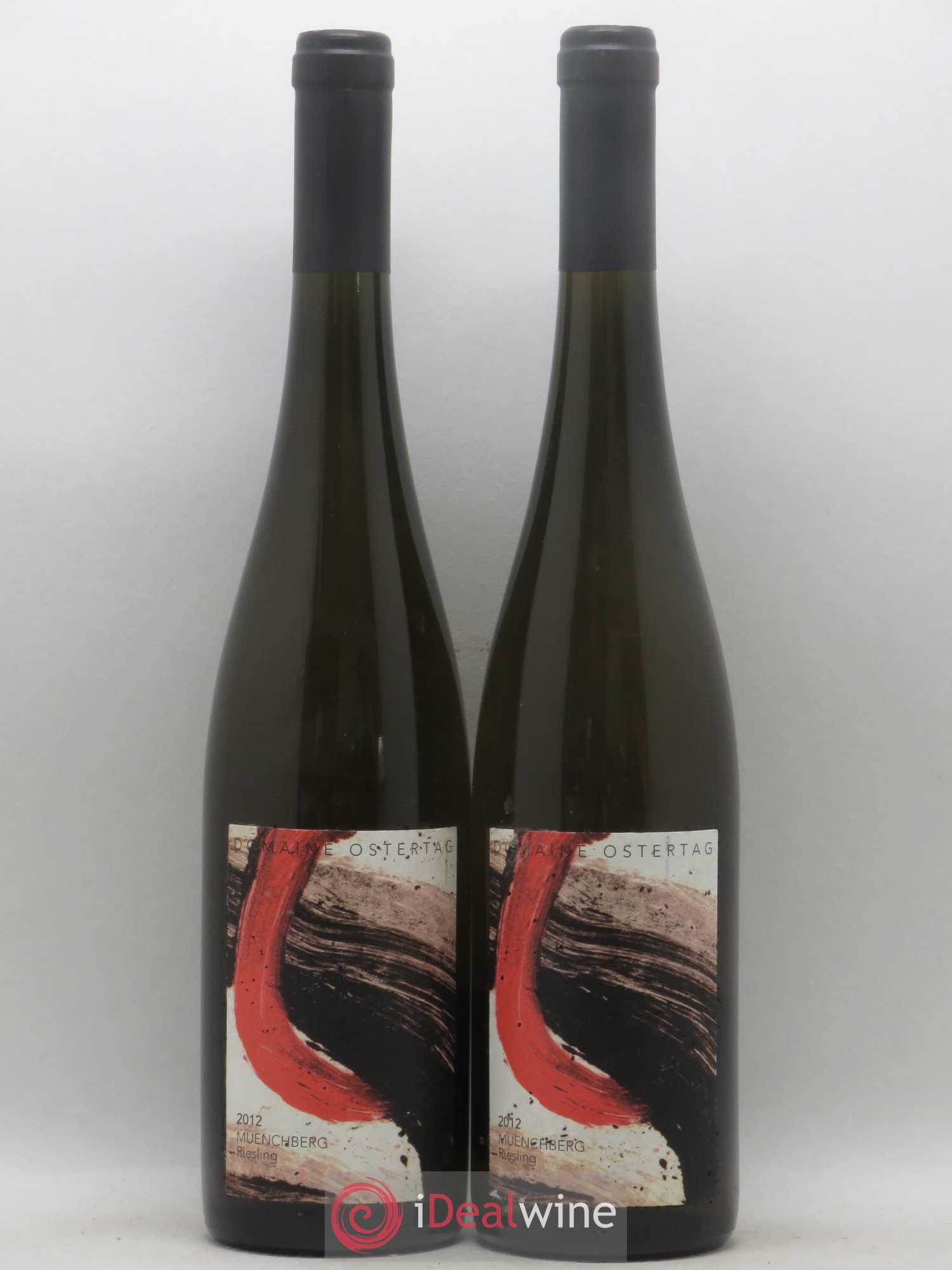 Alsace Riesling Grand Cru Muenchberg Ostertag (Domaine) 2012 - Lot de 2 bouteilles - 0