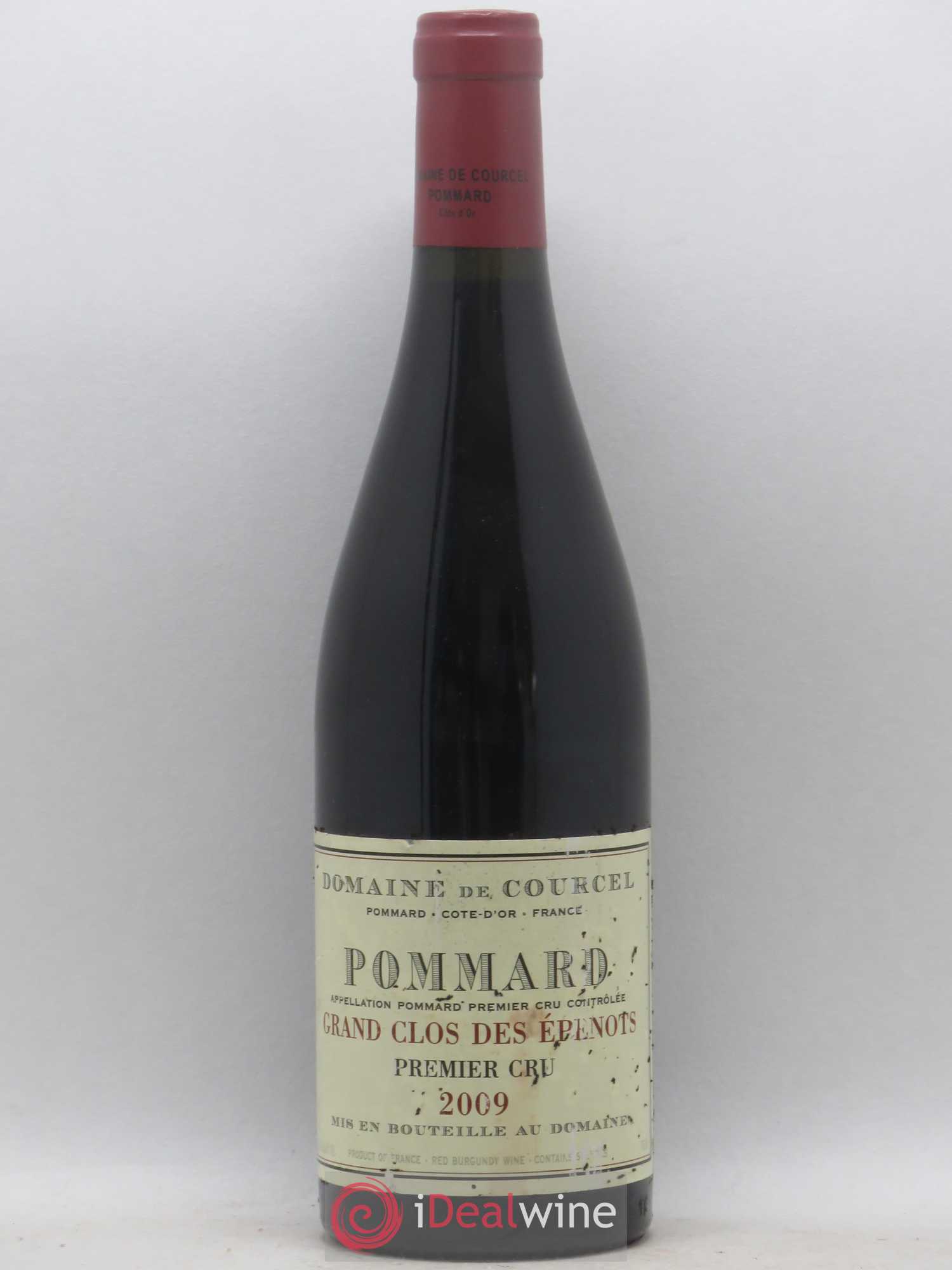 Pommard 1er Cru Grand Clos des Epenots de Courcel (Domaine) 2009 - Lot de 1 bouteille - 0