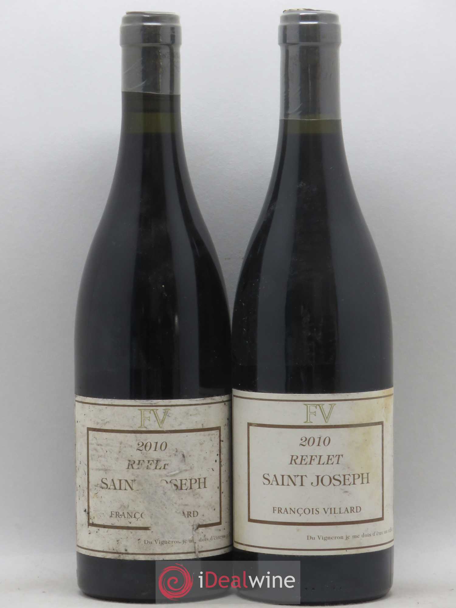 Saint-Joseph Reflet François Villard 2010 - Lot de 2 bouteilles - 0