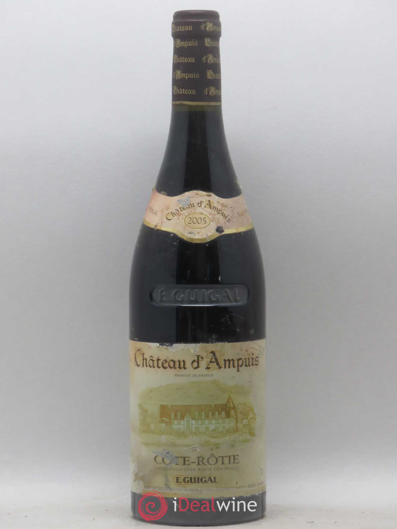 Côte-Rôtie Château d'Ampuis Guigal 2005 - Lot de 1 bouteille - 0