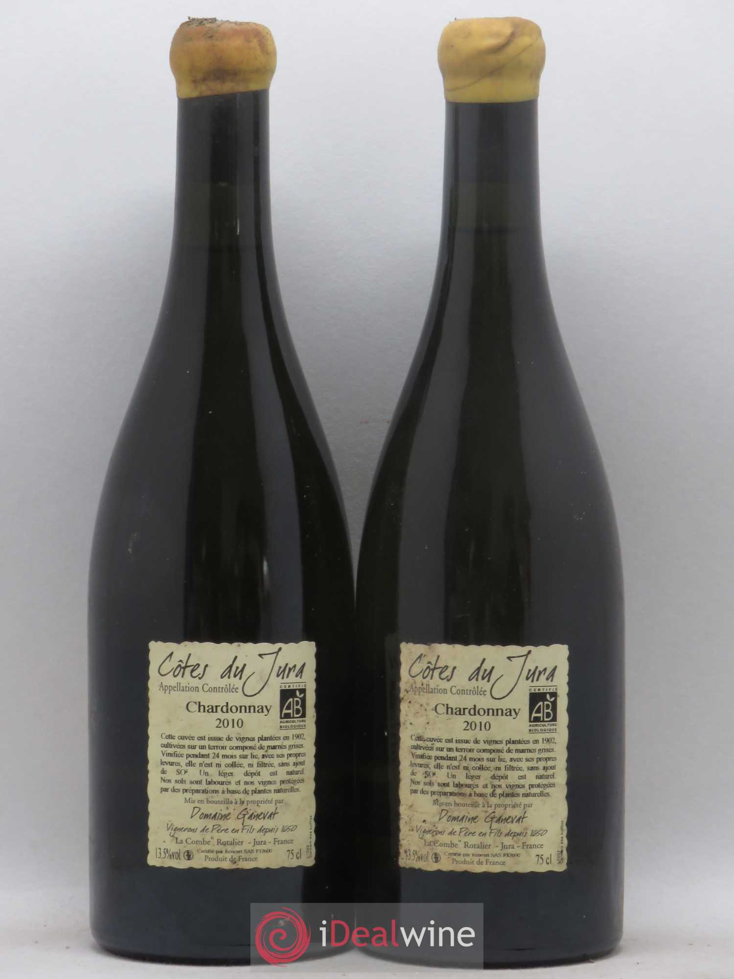 Côtes du Jura Les Chalasses Vieilles Vignes Jean-François Ganevat (Domaine) 2010 - Lot de 2 bouteilles - 1