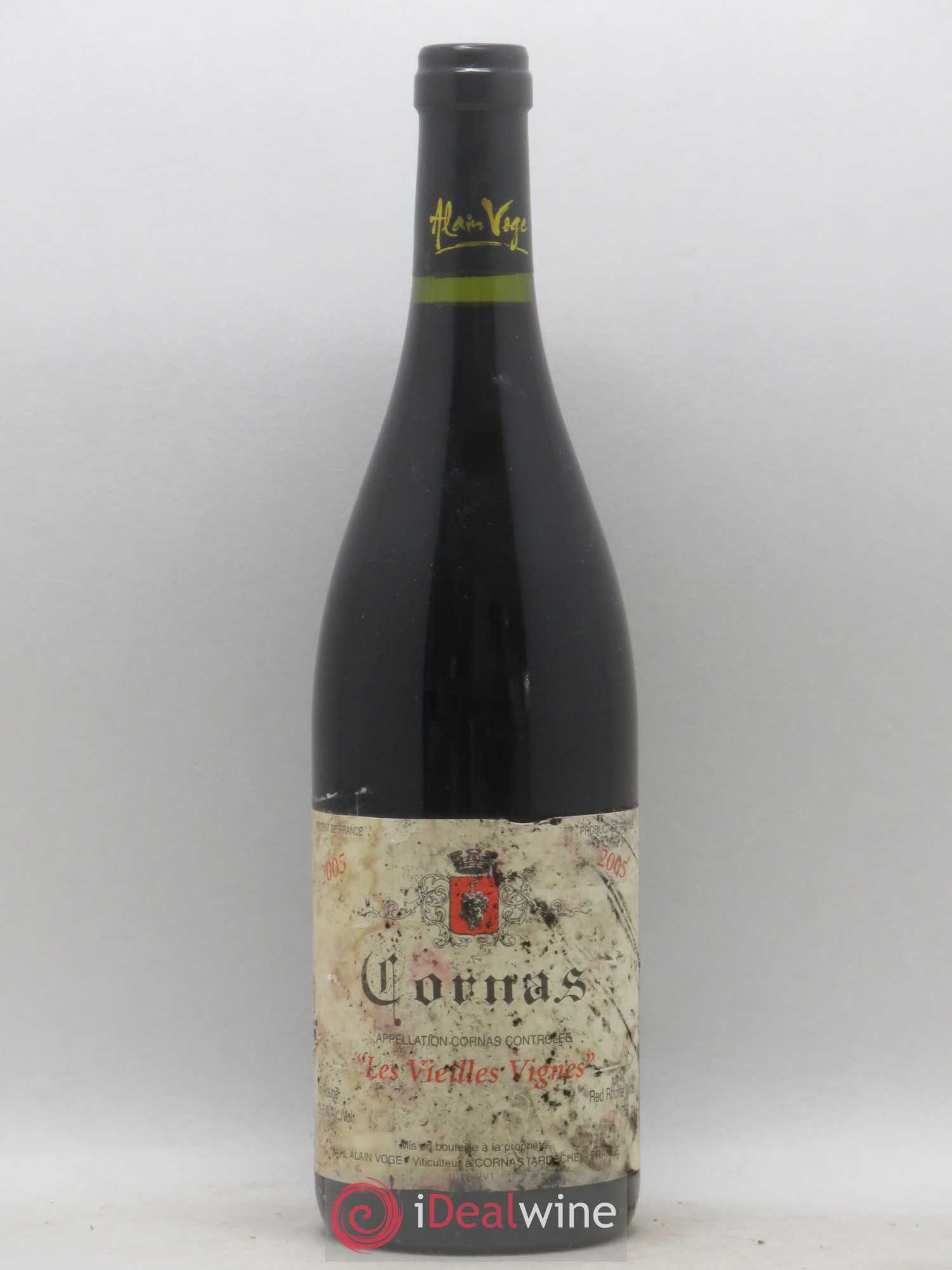 Cornas Les Vieilles Vignes Alain Voge (Domaine) 2005 - Lot de 1 bouteille - 0