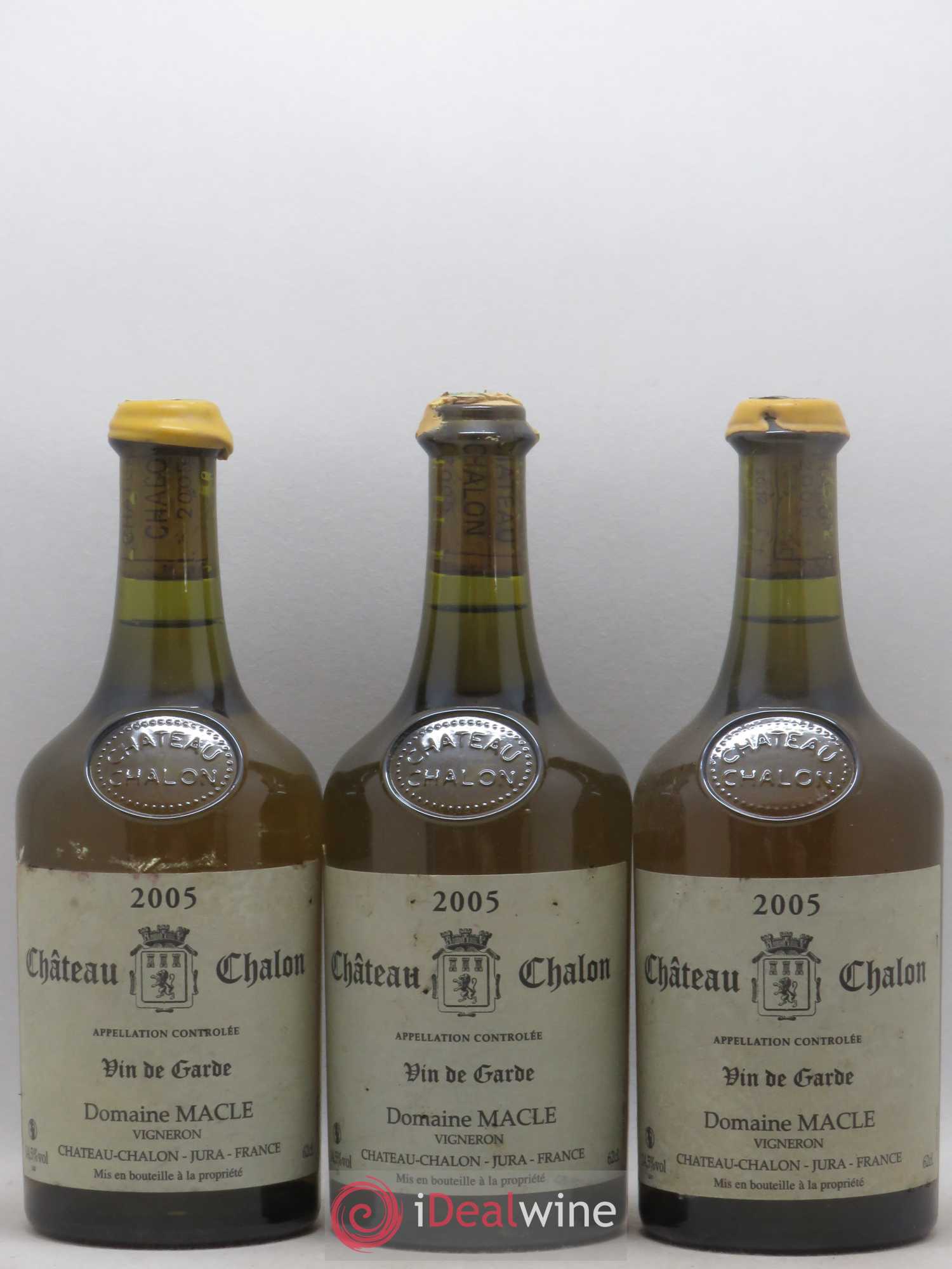 Château-Chalon Jean Macle 2005 - Lot de 3 bouteilles - 0