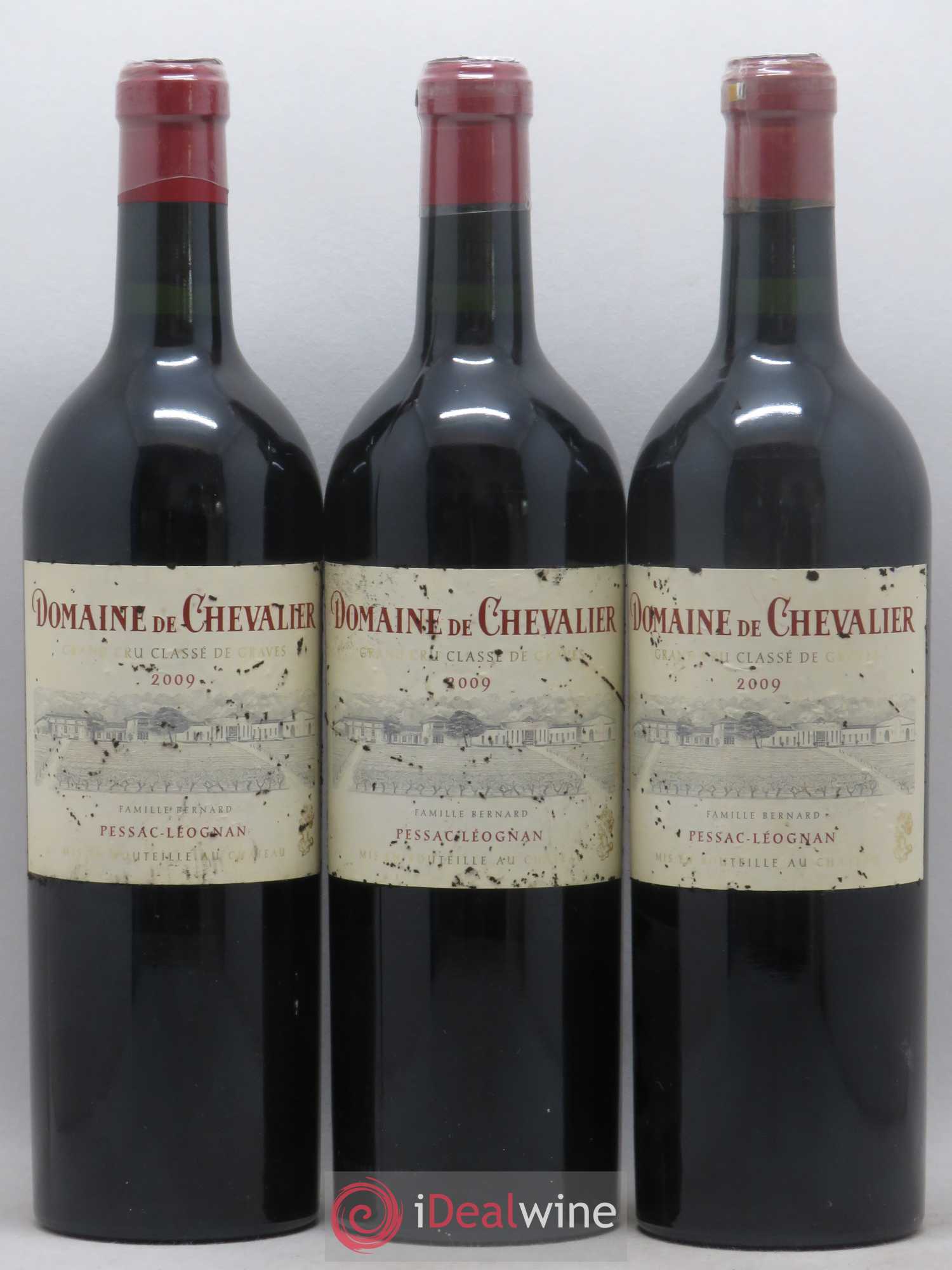 Domaine de Chevalier Cru Classé de Graves 2009 - Lot de 3 bouteilles - 0