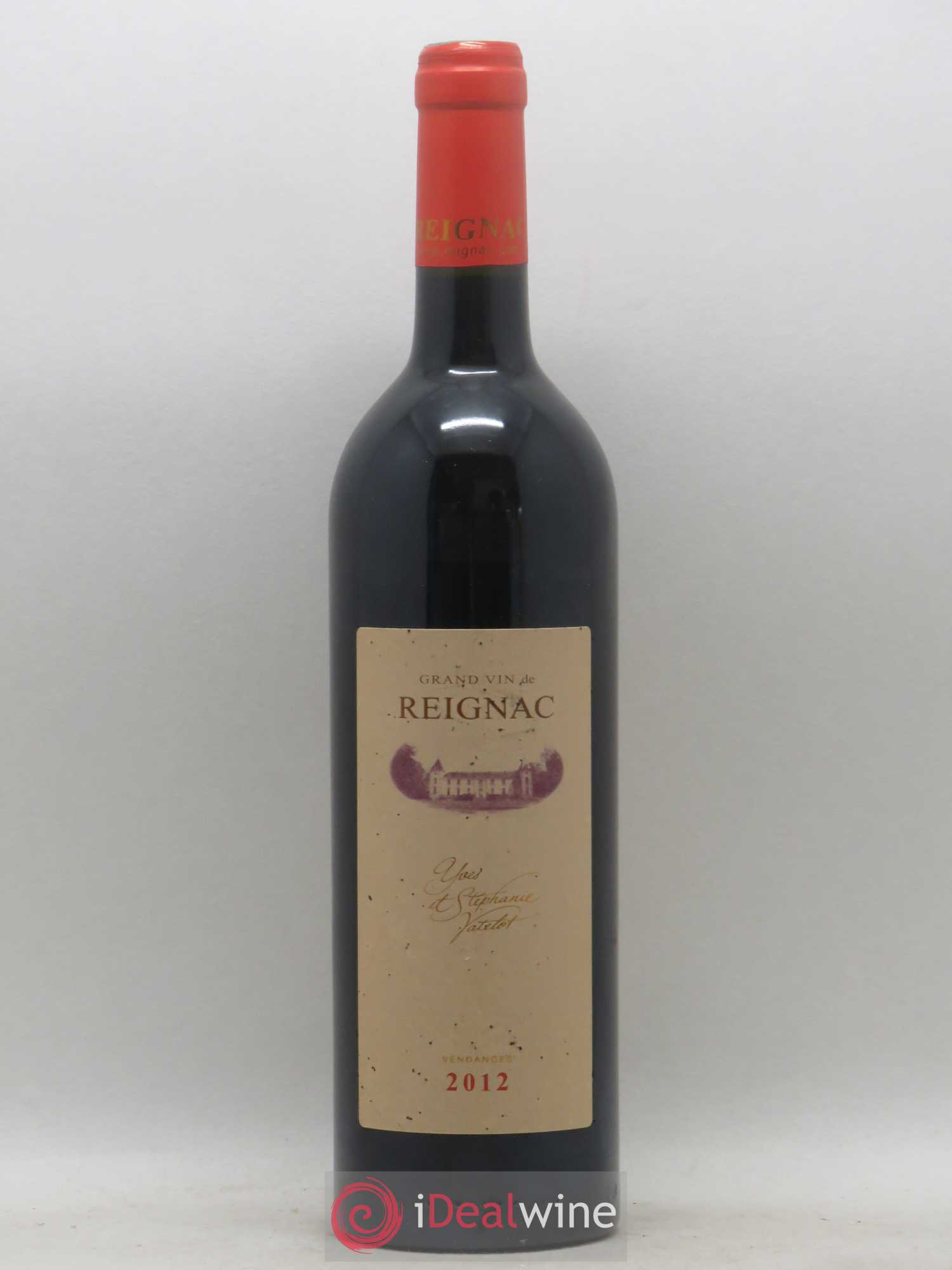 Grand vin de Reignac 2012 - Lot de 1 bouteille - 0
