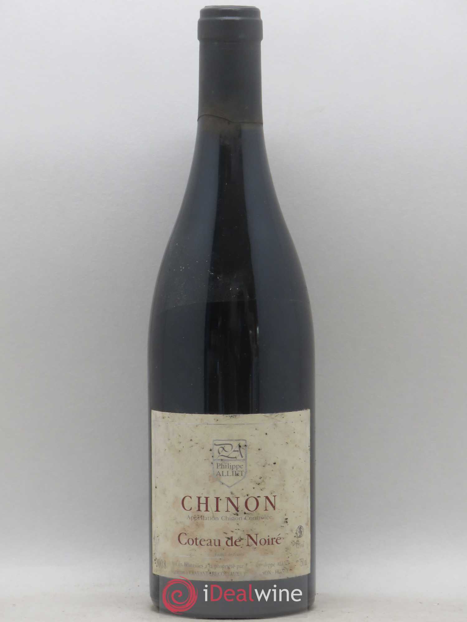 Chinon Coteau de Noiré Philippe Alliet 2008 - Lot de 1 bouteille - 0