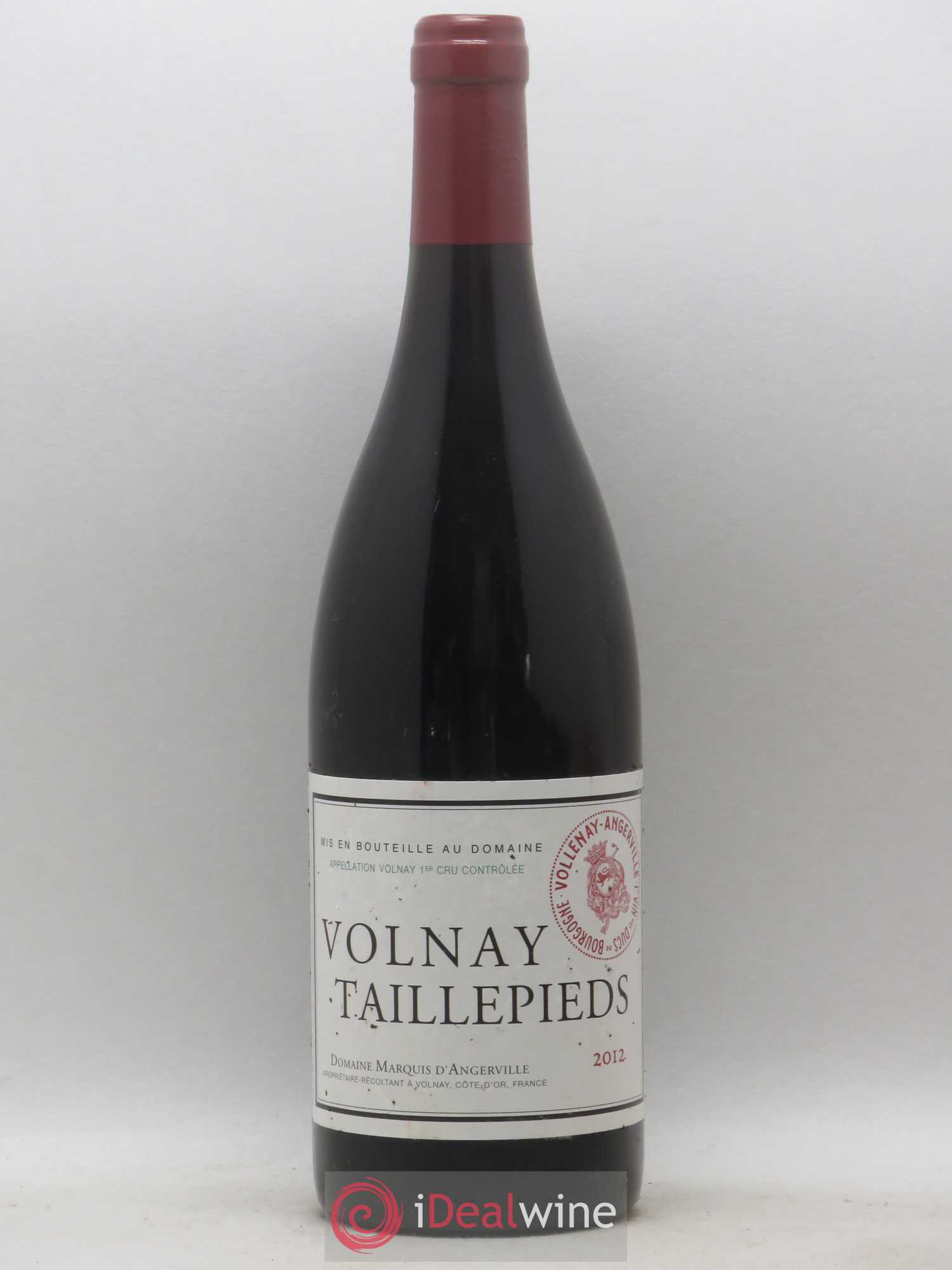 Volnay 1er Cru Taillepieds Marquis d'Angerville (Domaine) 2012 - Lot de 1 bouteille - 0