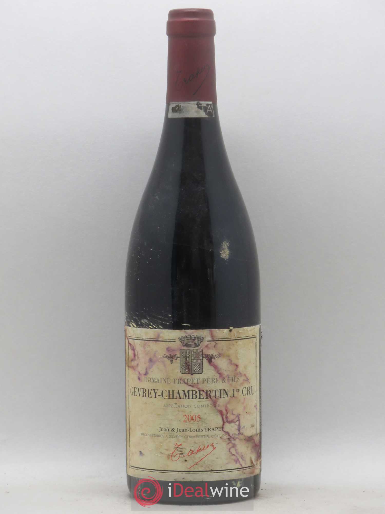Gevrey-Chambertin 1er Cru Capita Domaine Trapet 2005 - Lot de 1 bouteille - 0