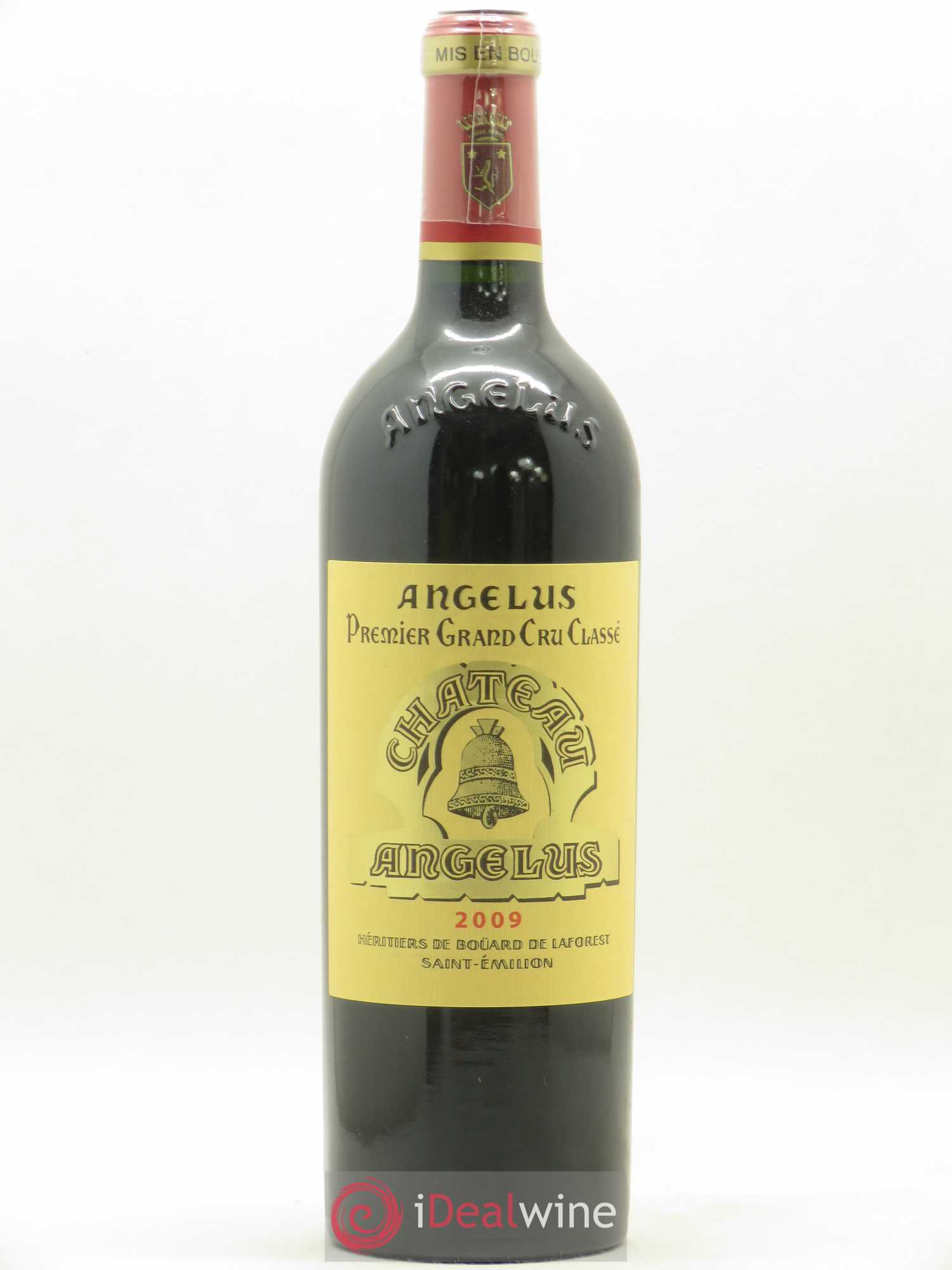 Château Angélus 1er Grand Cru Classé A 2009 - Lot de 1 bouteille - 0