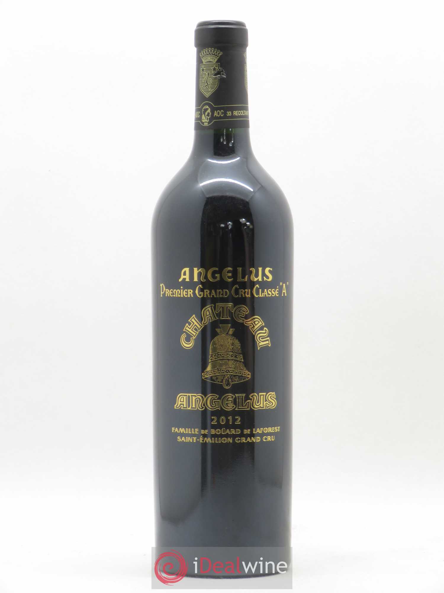 Château Angélus 1er Grand Cru Classé A 2012 - Lot de 1 bouteille - 0