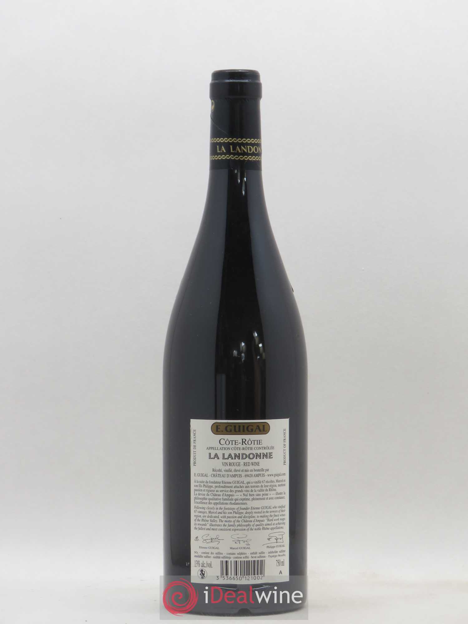 Côte-Rôtie La Landonne Guigal 2007 - Lot de 1 bouteille - 1