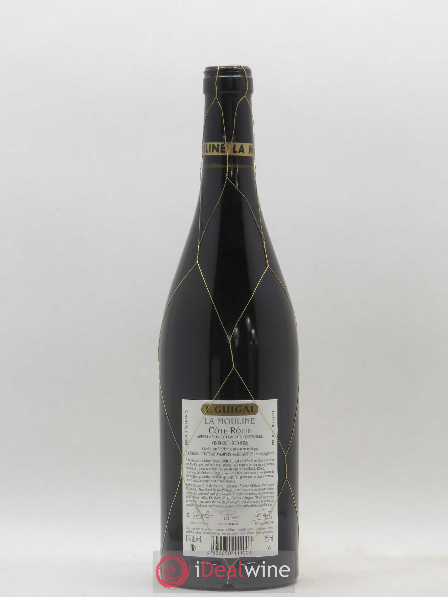 Côte-Rôtie La Mouline Guigal 2011 - Lot of 1 bottle - 1