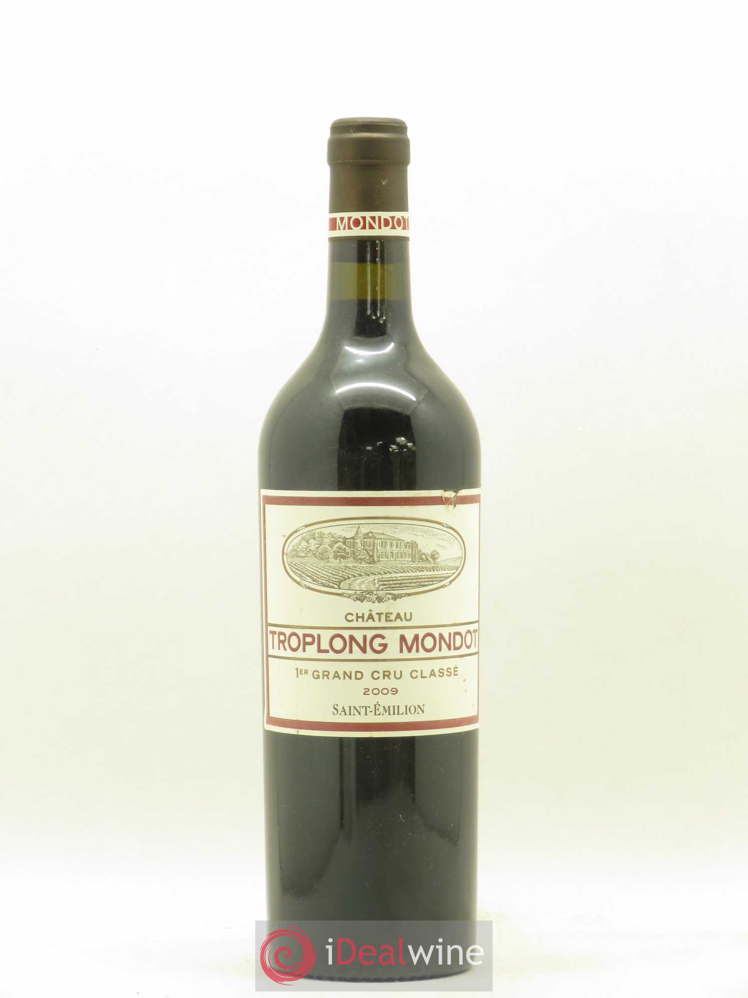 Château Troplong Mondot 1er Grand Cru Classé B 2009 - Lot de 1 bouteille - 0