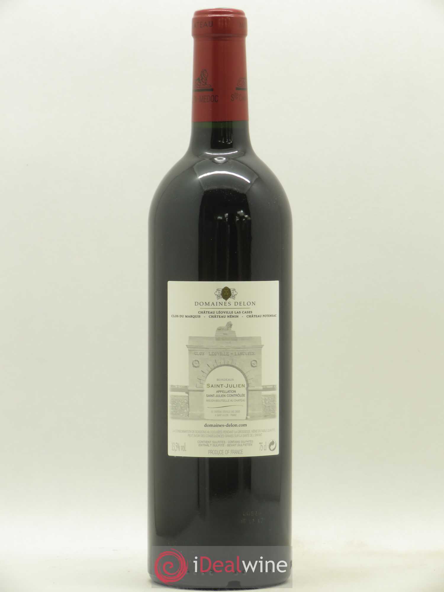 Château Léoville Las Cases 2ème Grand Cru Classé 2015 - Lot de 1 bouteille - 1