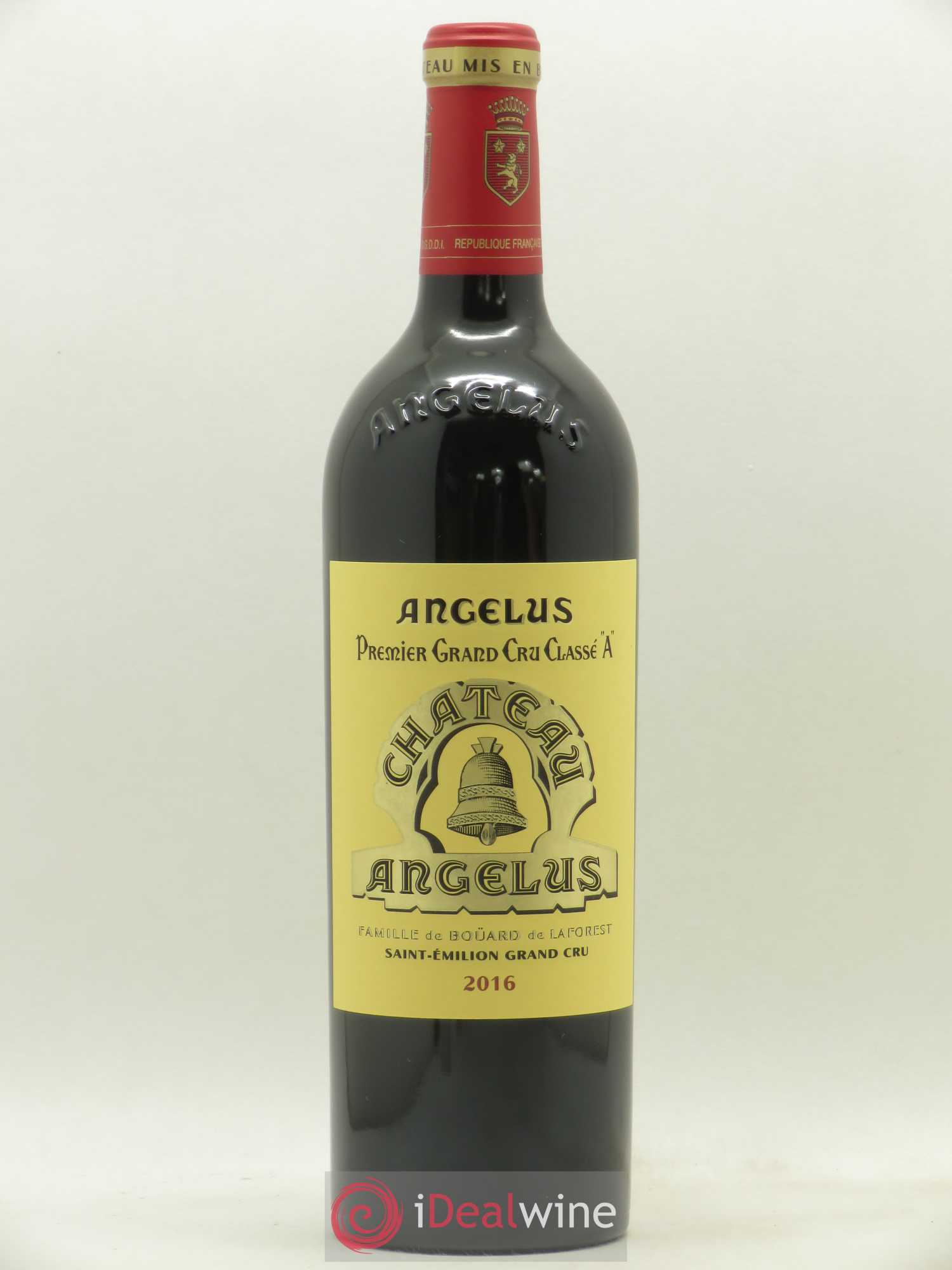 Château Angélus 1er Grand Cru Classé A 2016 - Lot de 1 bouteille - 0