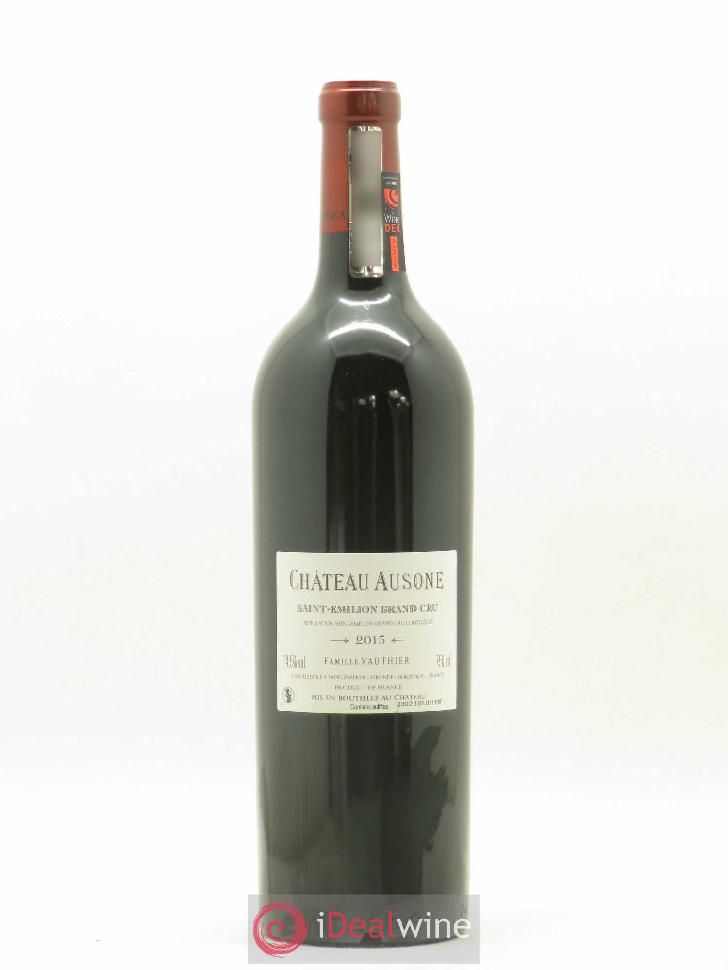 Château Ausone 1er Grand Cru Classé A 2015 - Lot de 1 bouteille - 1