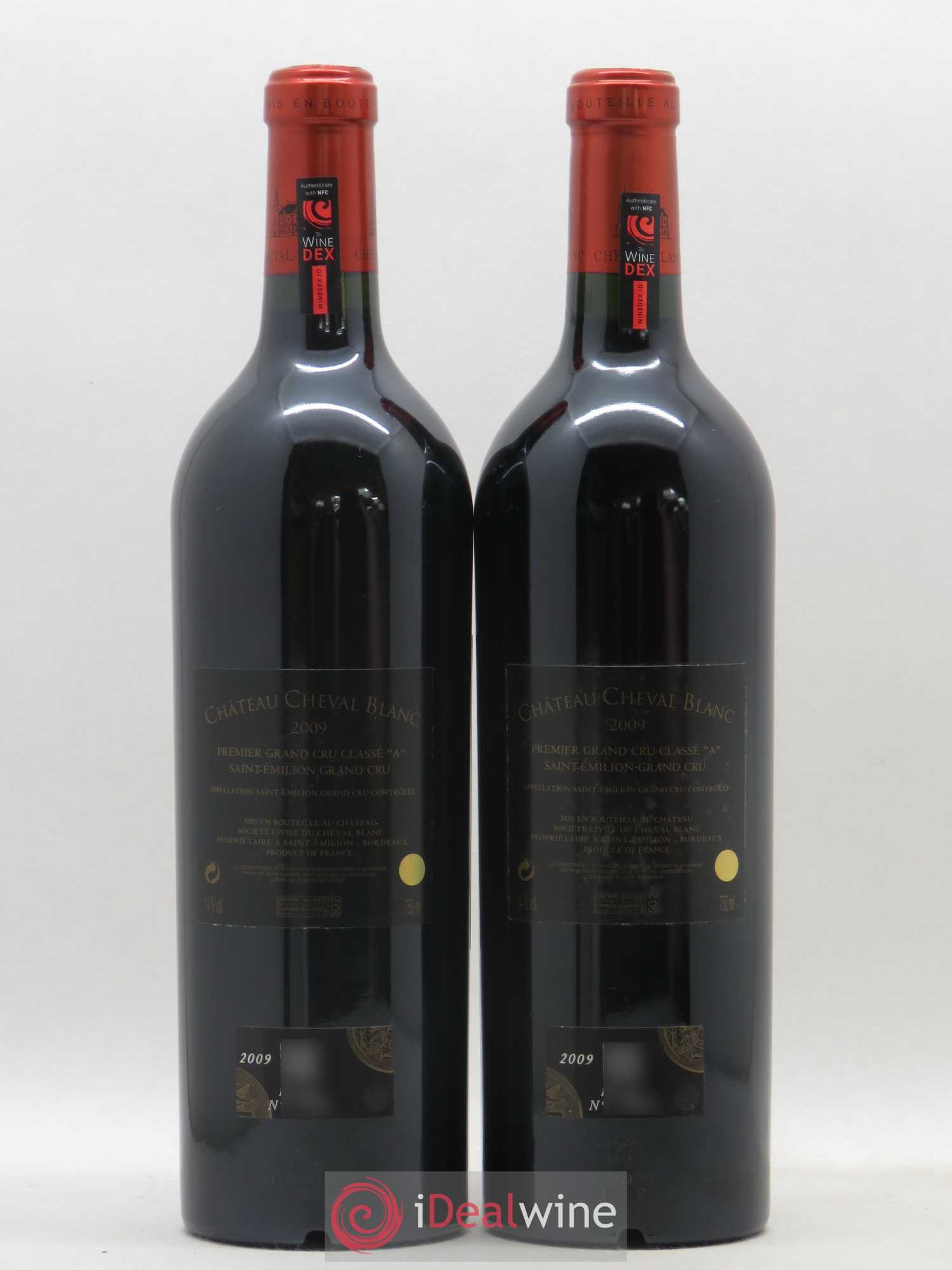 Château Cheval Blanc 1er Grand Cru Classé A 2009 - Lot de 2 bouteilles - 1