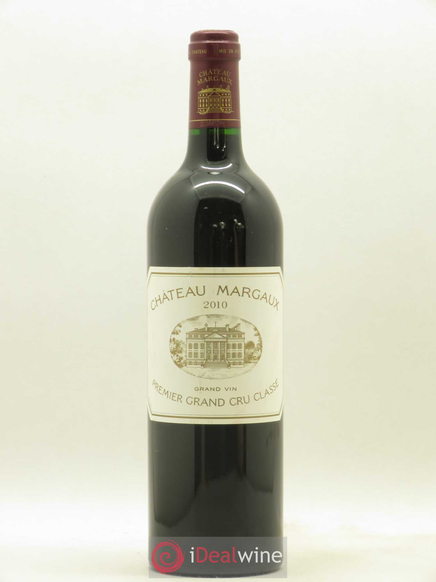 Château Margaux 1er Grand Cru Classé 2010 - Lot de 1 bouteille - 0
