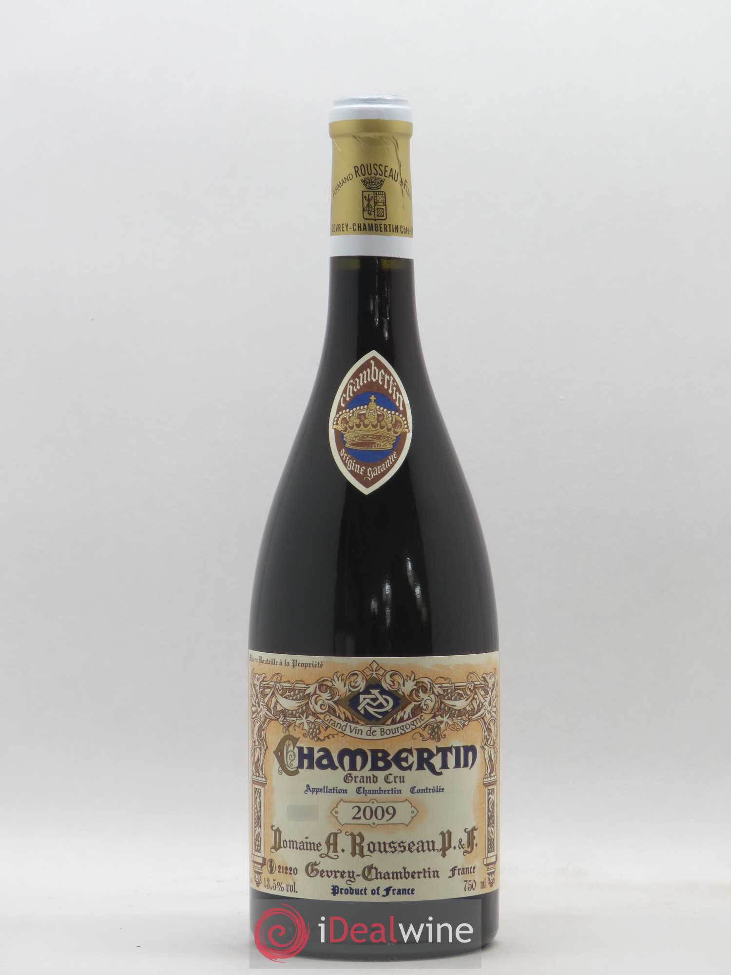Chambertin Grand Cru Armand Rousseau (Domaine) 2009 - Lot de 1 bouteille - 0