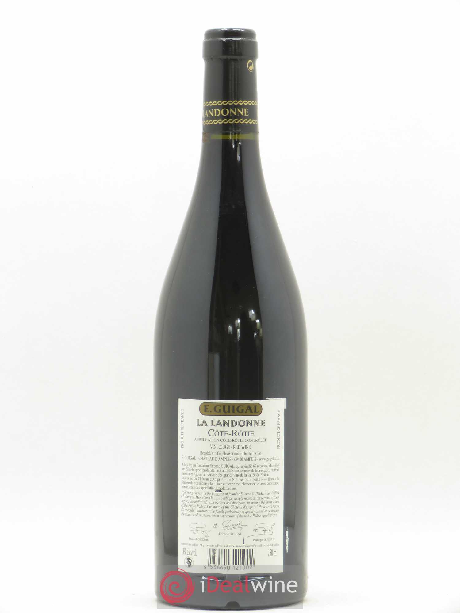 Côte-Rôtie La Landonne Guigal 2005 - Lot de 1 bouteille - 1