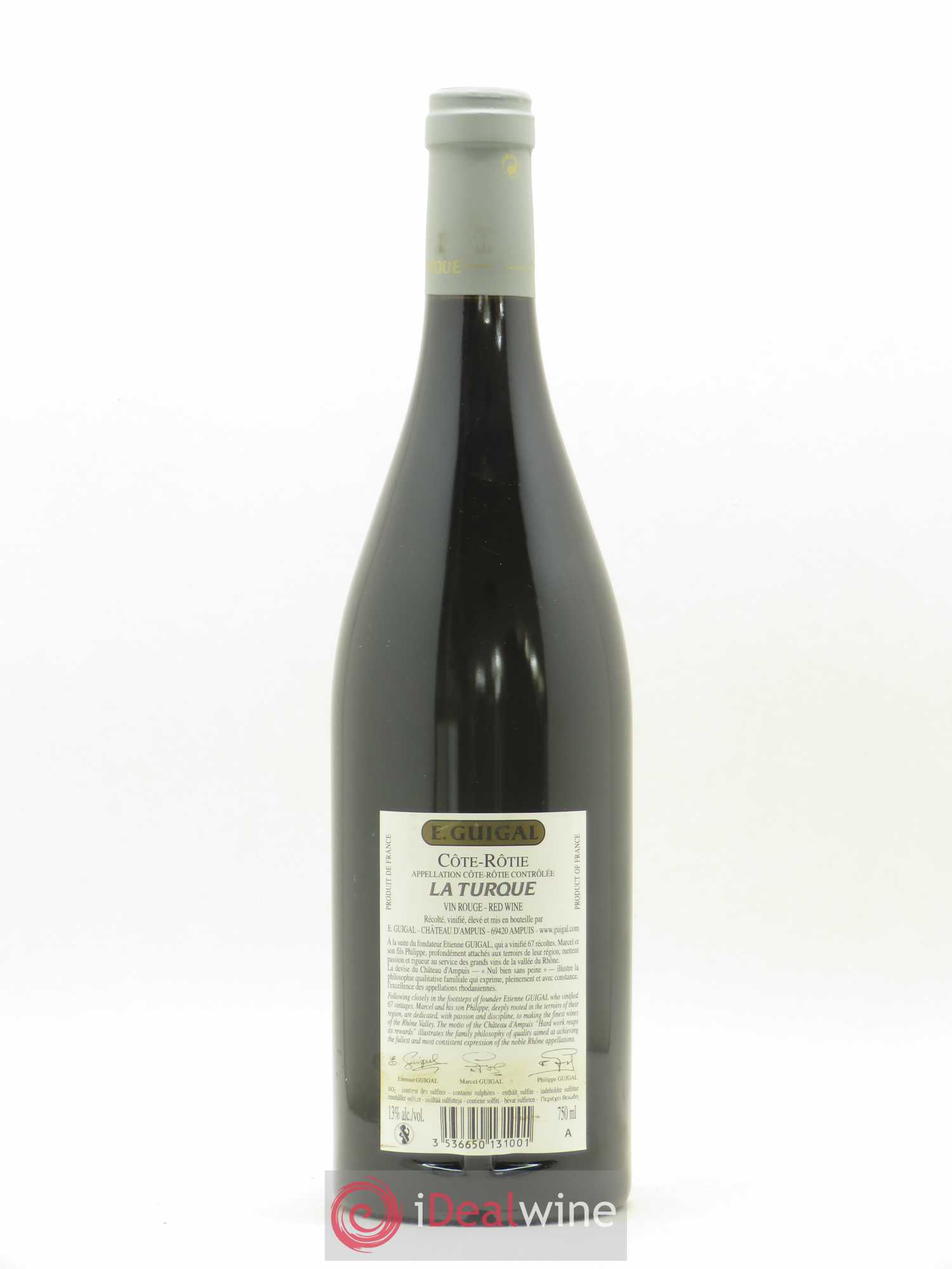 Côte-Rôtie La Turque Guigal 2010 - Lot de 1 bouteille - 1