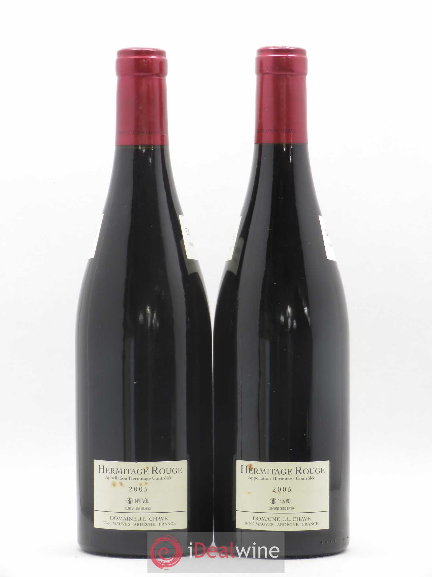 Hermitage Jean-Louis Chave 2005 - Lot de 2 bouteilles - 1