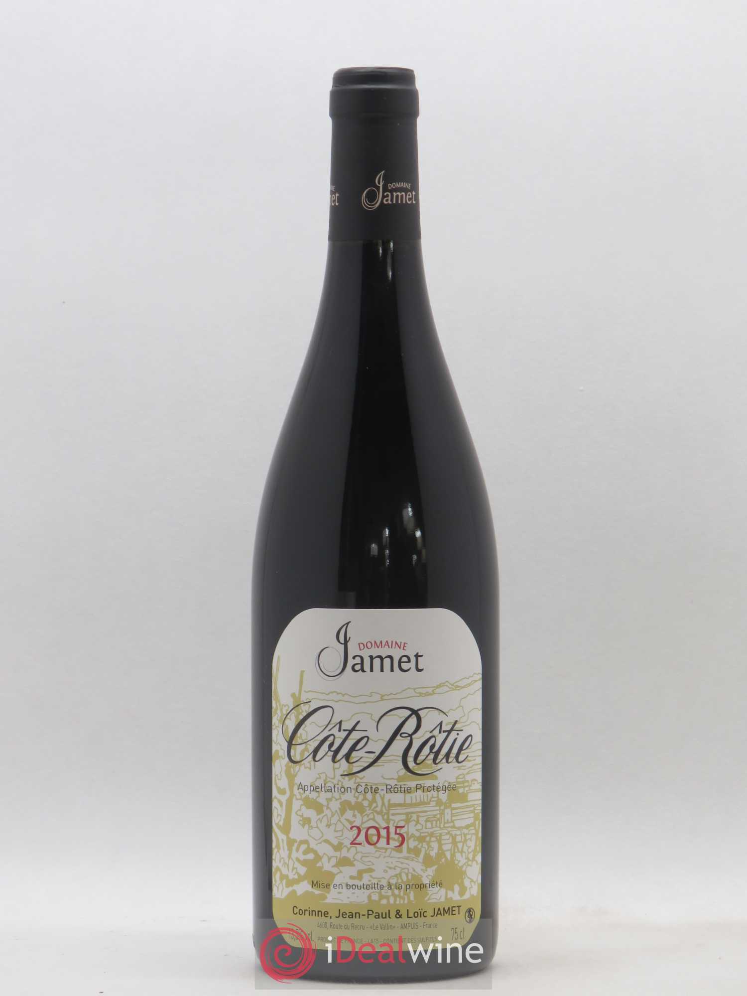 Côte-Rôtie Jamet (Domaine) 2015 - Lot de 1 bouteille - 0