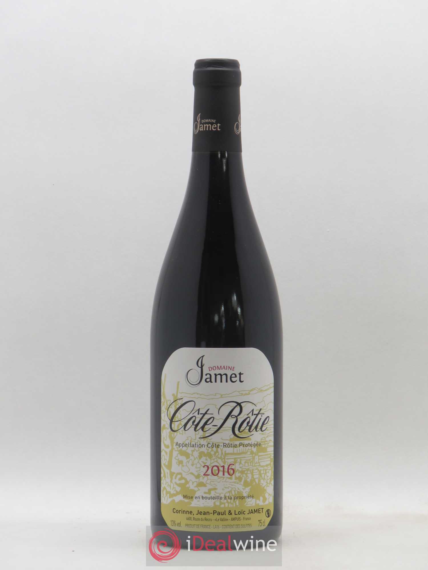 Côte-Rôtie Jamet (Domaine) 2016 - Lot de 1 bouteille - 0