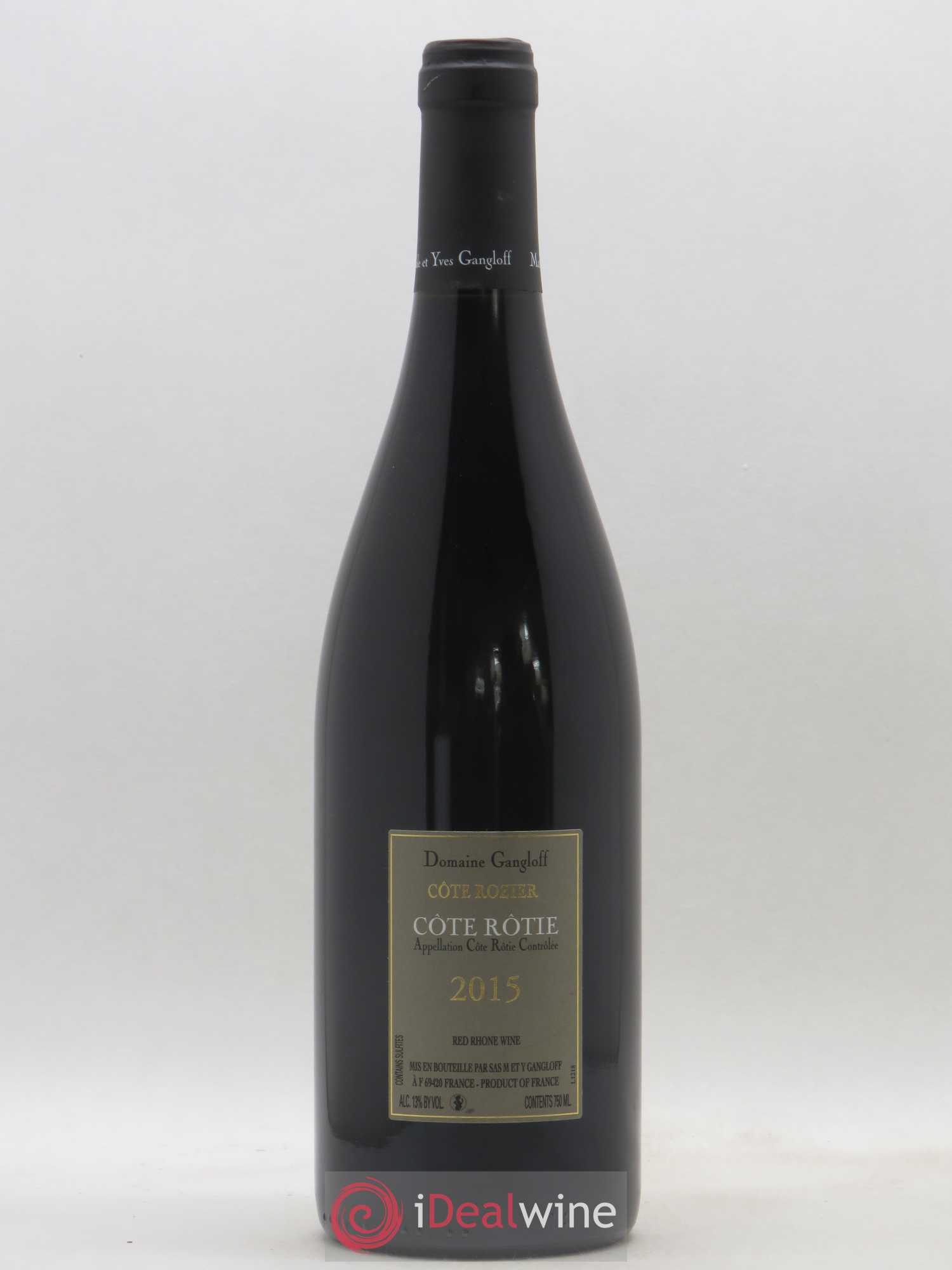 Côte-Rôtie Côte Rozier Gangloff (Domaine) 2015 - Lot de 1 bouteille - 1